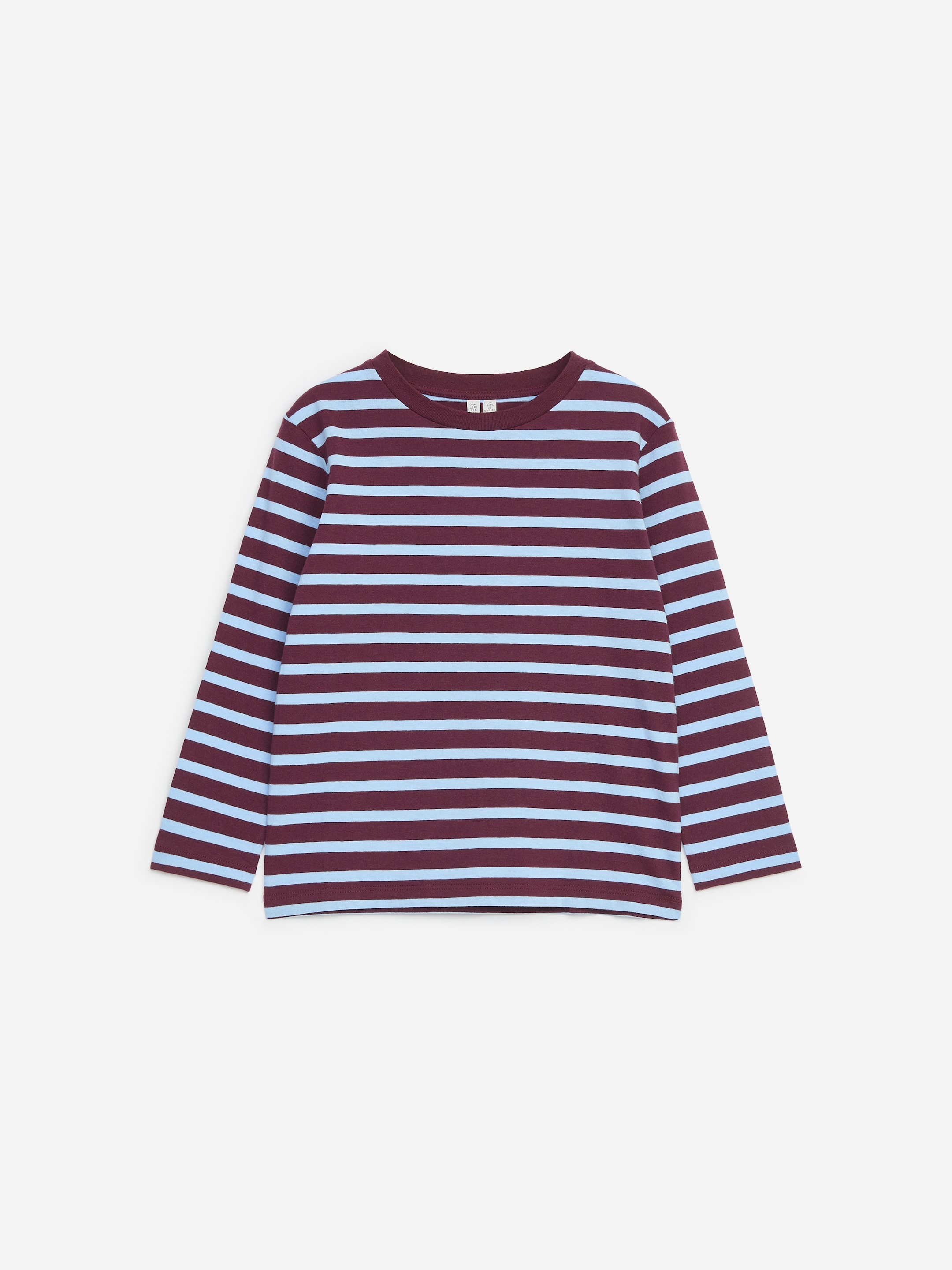 Long-Sleeved T-Shirt Set of 2 - Blue/Burgundy - Regular fit - children - StillMedia/DescriptiveStillLife - 1