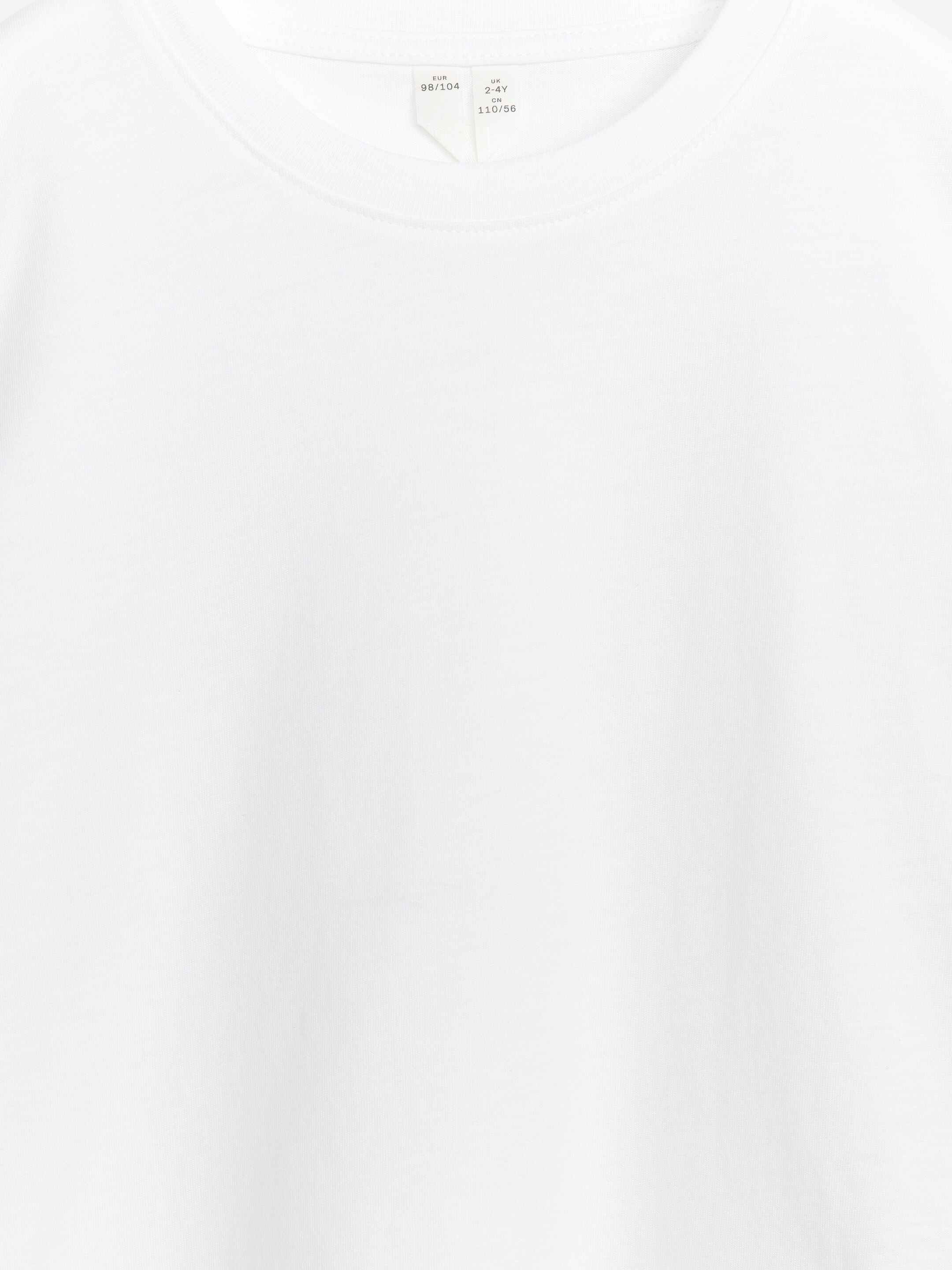 Grotere afbeelding bekijken: Crew-Neck T-Shirt - White - KINDEREN | H&M BE 3