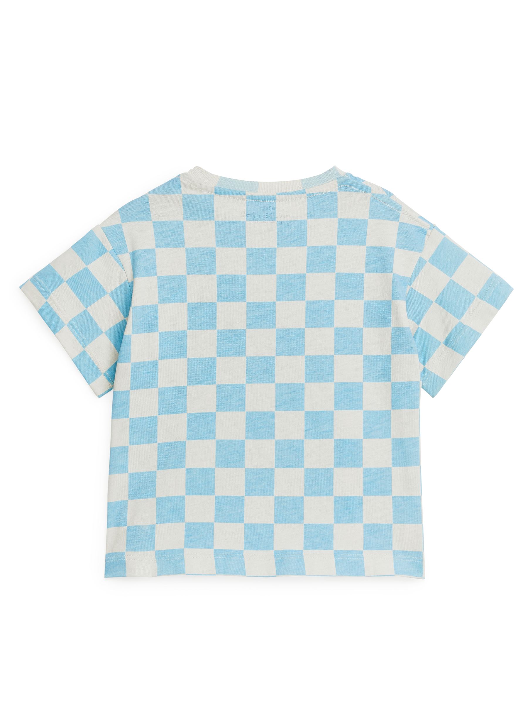 Short-Sleeved T-Shirt - Light Blue/Off White - Fason normalny - Children - StillMedia/DescriptiveStillLife - 2