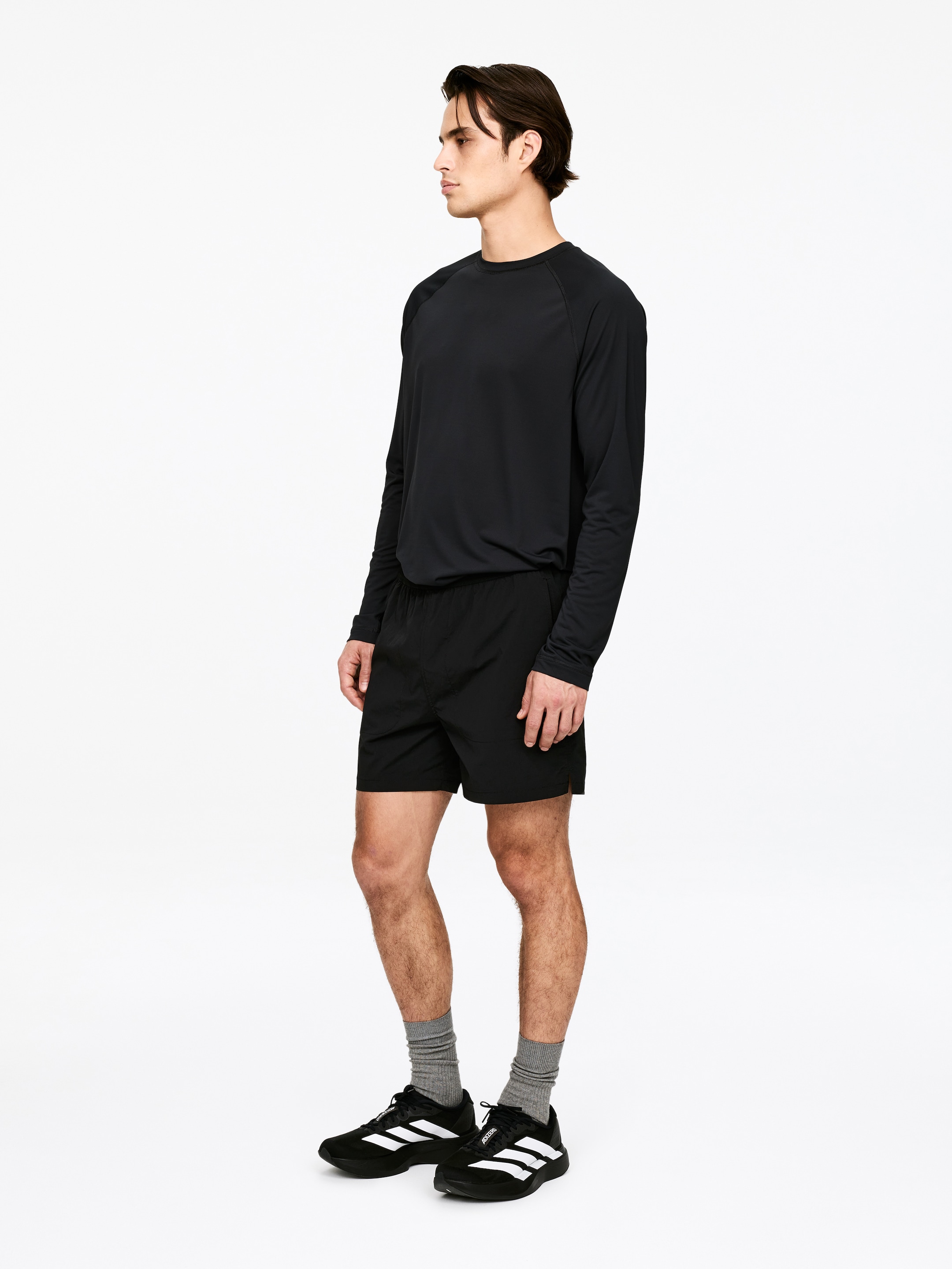 Short léger ARKET ACTIVE - Noir - Regular fit - Homme - StillMedia/Lookbook - 9