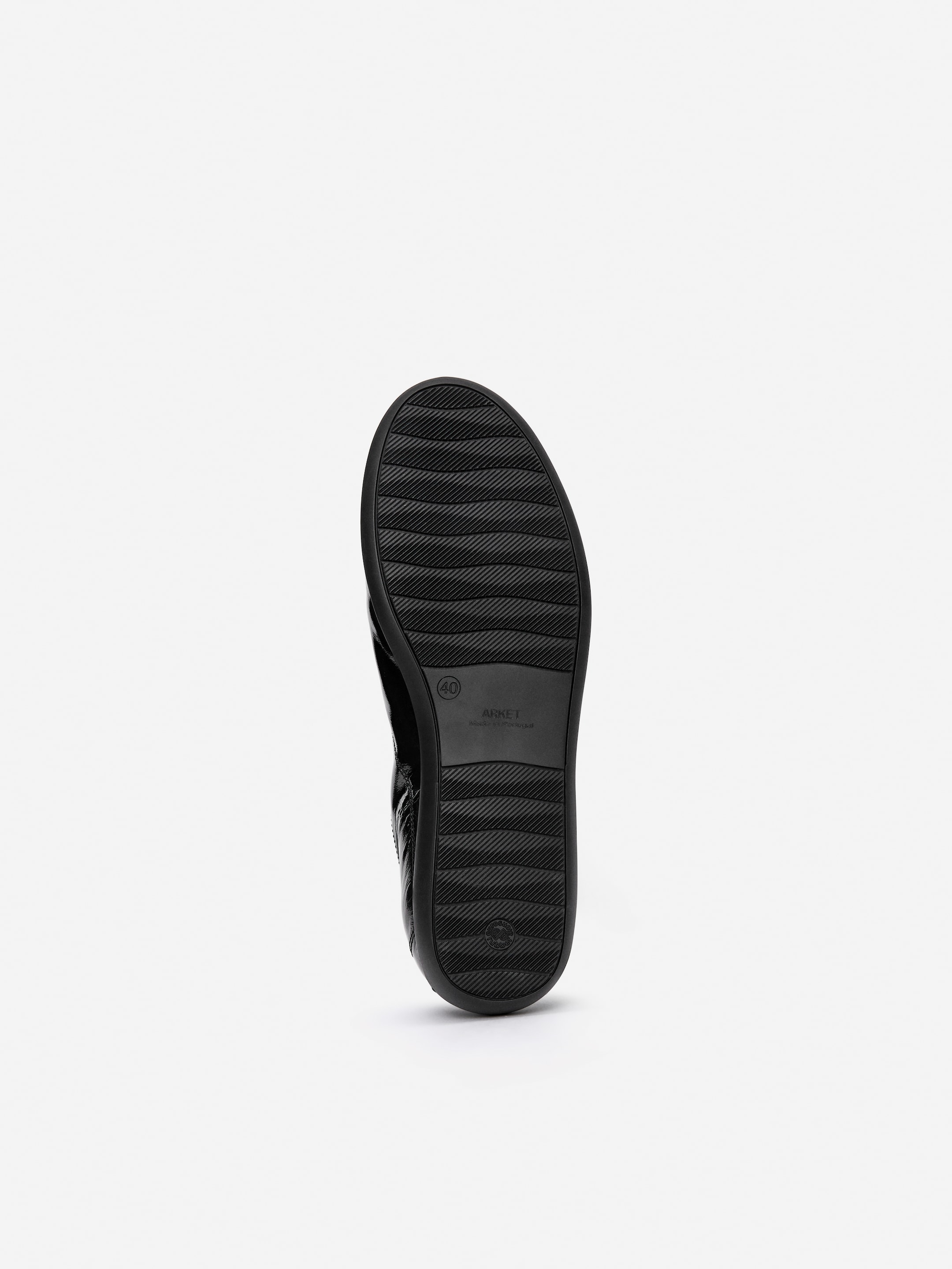 Baskets en cuir - Noir - Femme - StillMedia/DescriptiveStillLife - 3