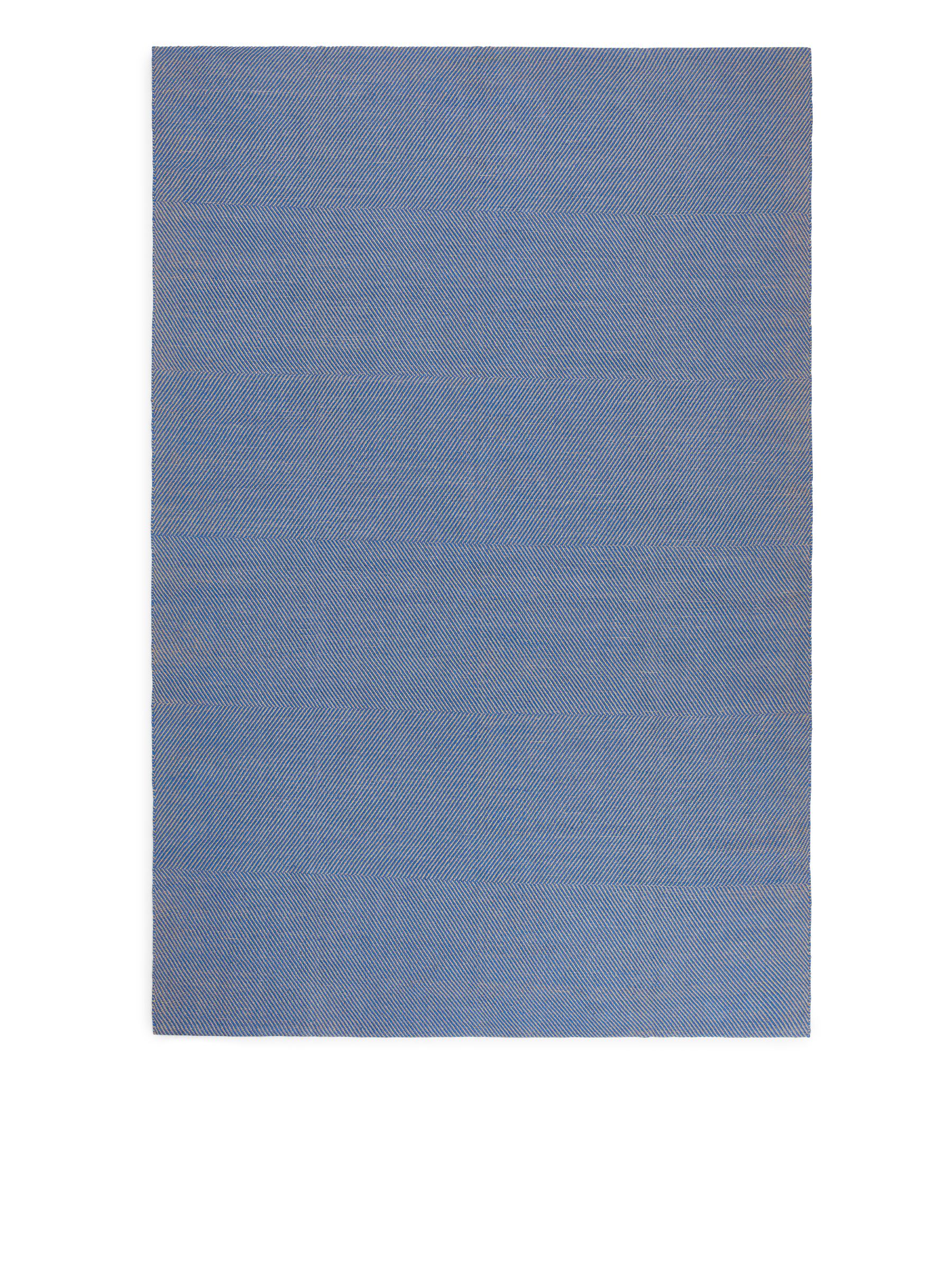 Passatoia in iuta 200 x 300 cm - Blu/Beige - Homeware - StillMedia/DescriptiveStillLife - 1