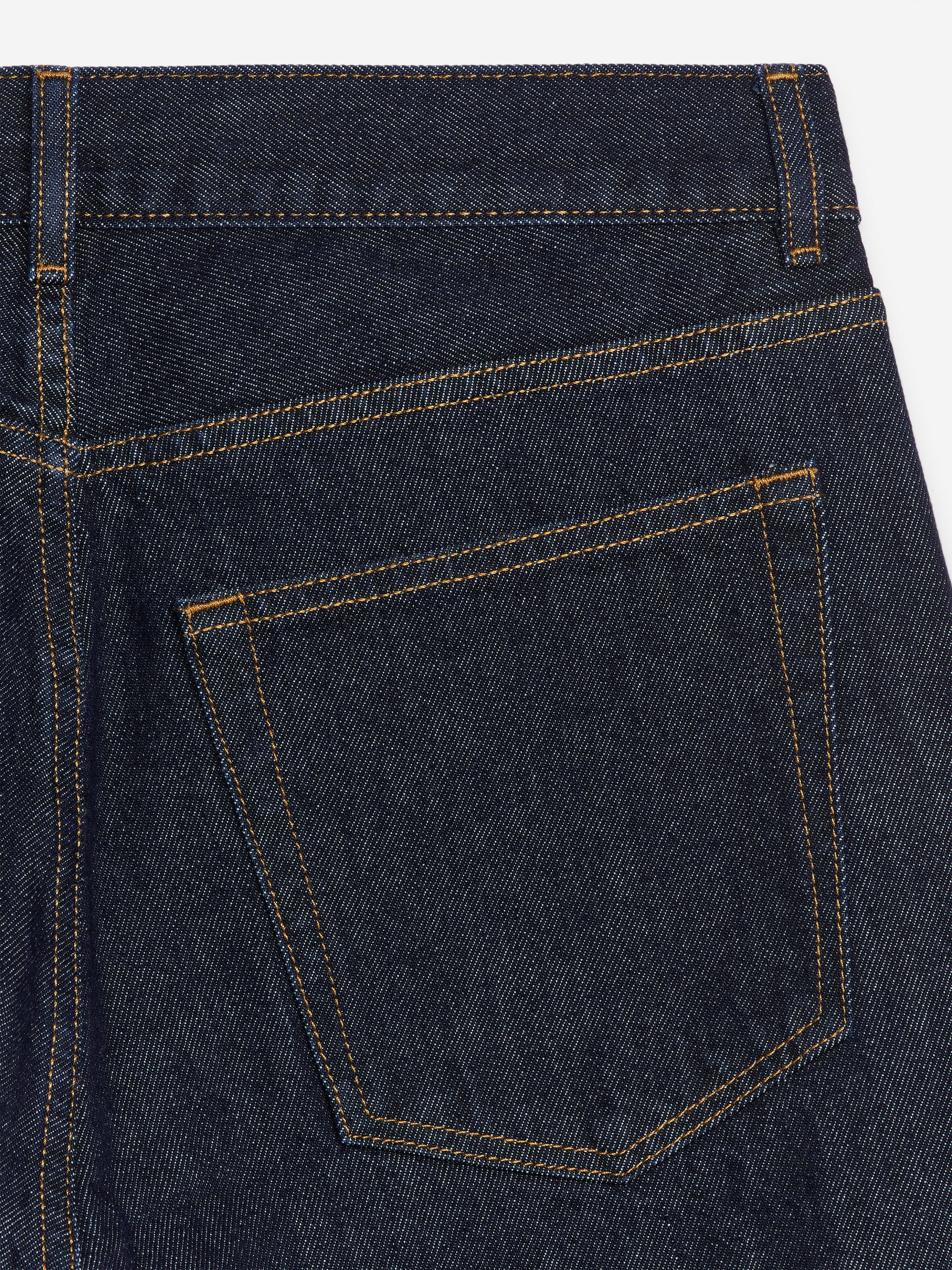OCEAN Loose Straight Jeans - Dark Blue - Loose fit - Men - StillMedia/DescriptiveDetail - 1
