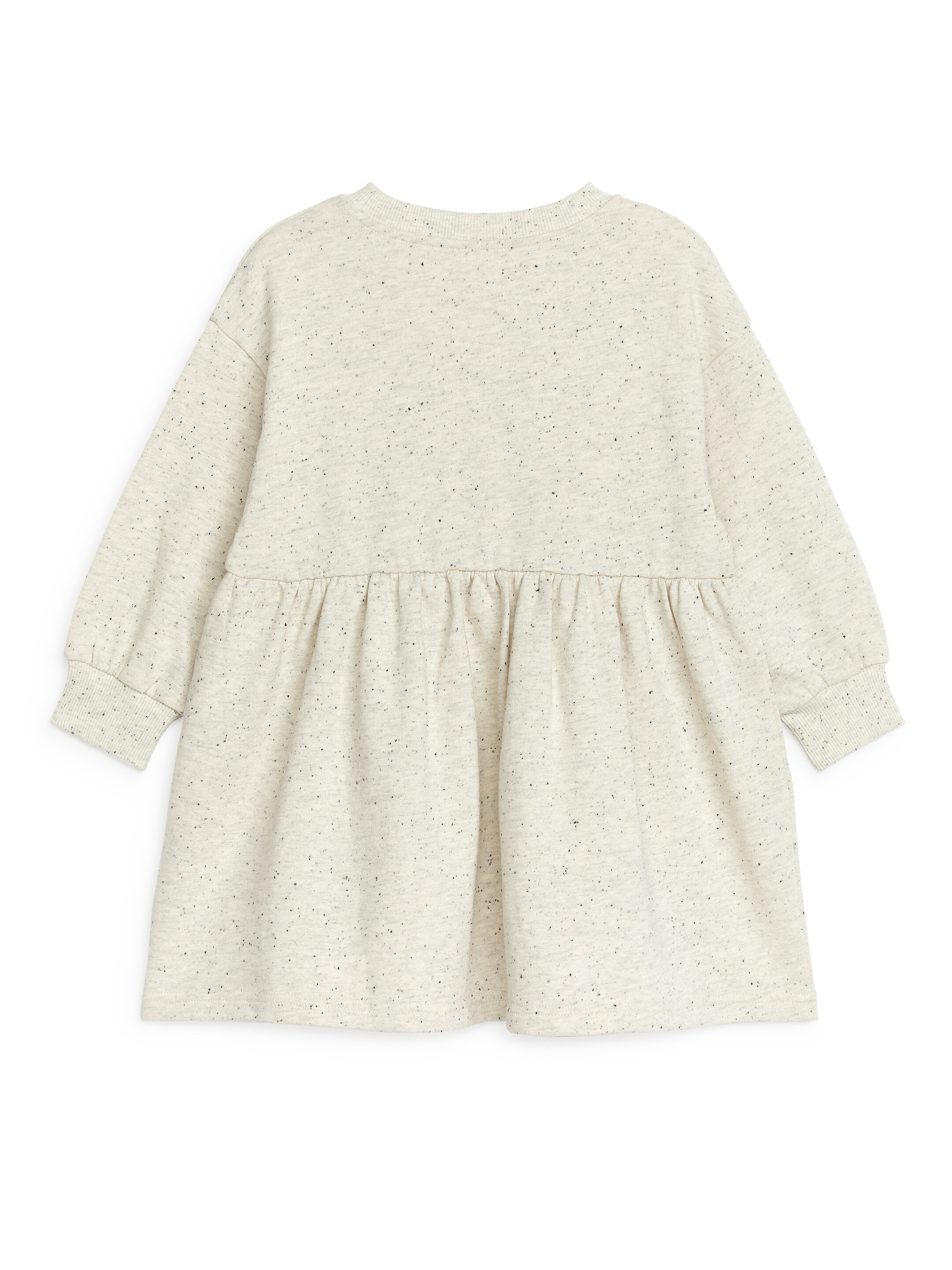 Ingrandisci l'immagine: Oversized Sweatshirt Dress - Off White/Neps - BAMBINO | H&M CH 2