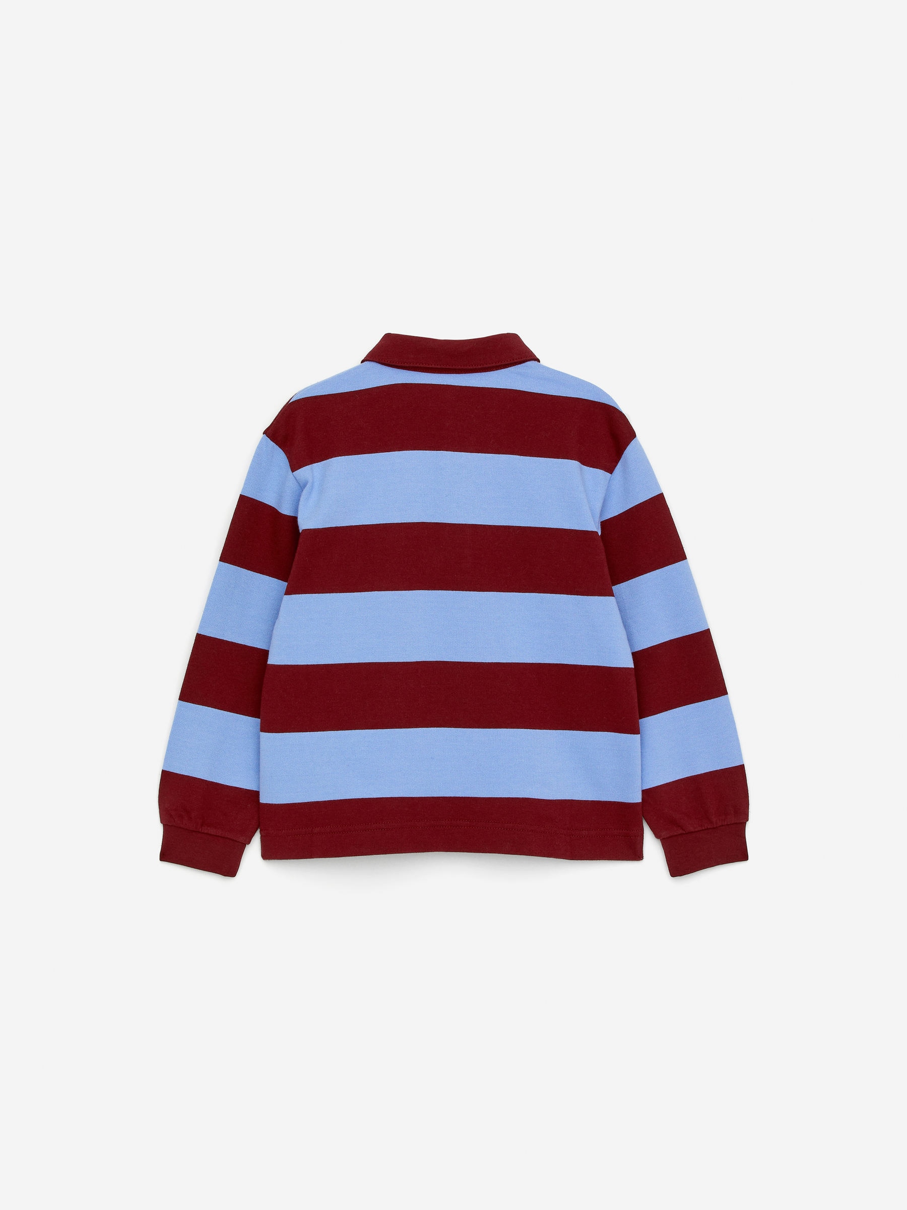 Rugby Shirt - Blue/Dark Red - Relaxed fit - Children - StillMedia/DescriptiveStillLife - 1
