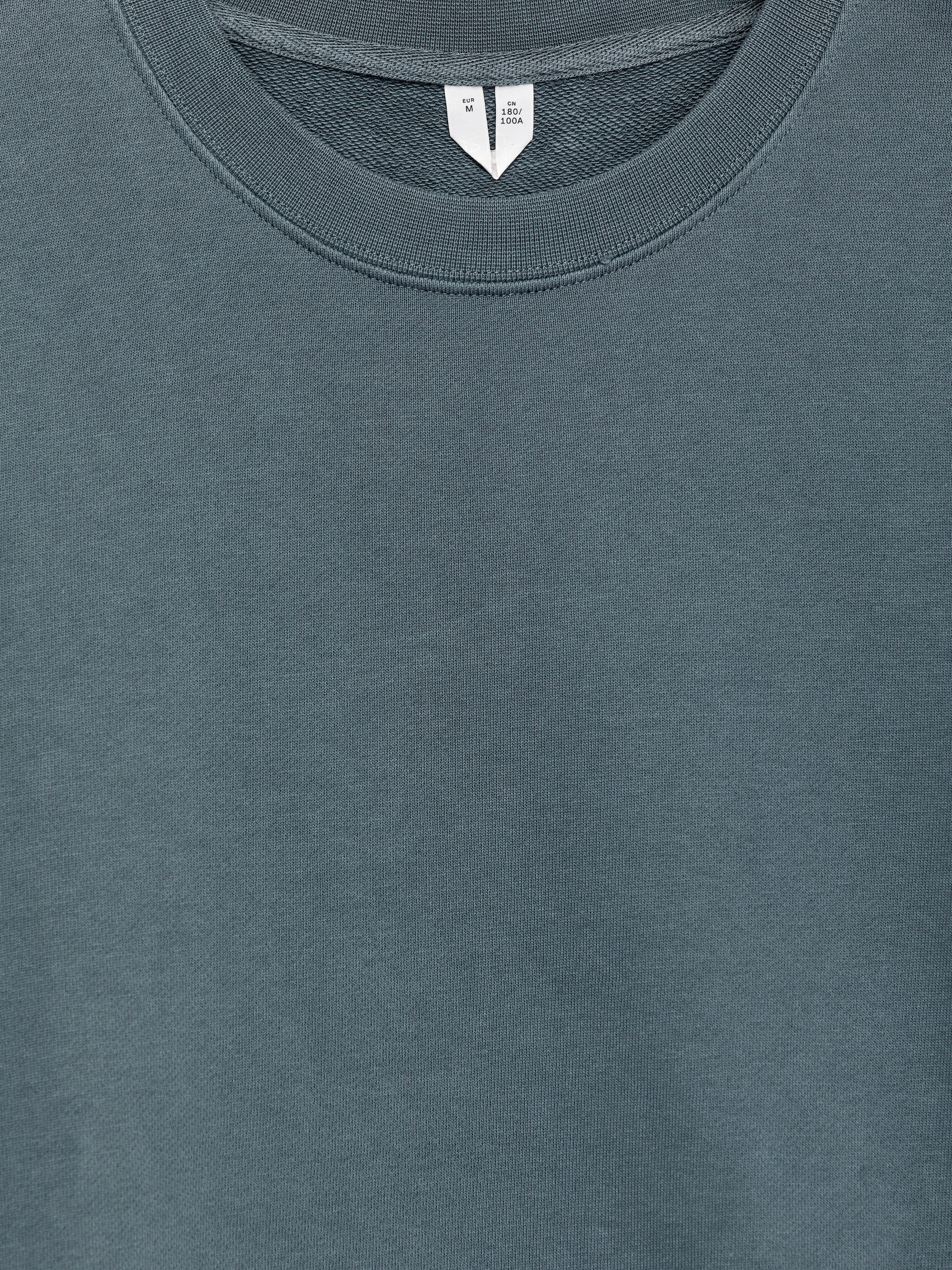 Sudadera de gramaje medio - Azul empolvado - Corte estándar - Men - StillMedia/DescriptiveDetail - 1