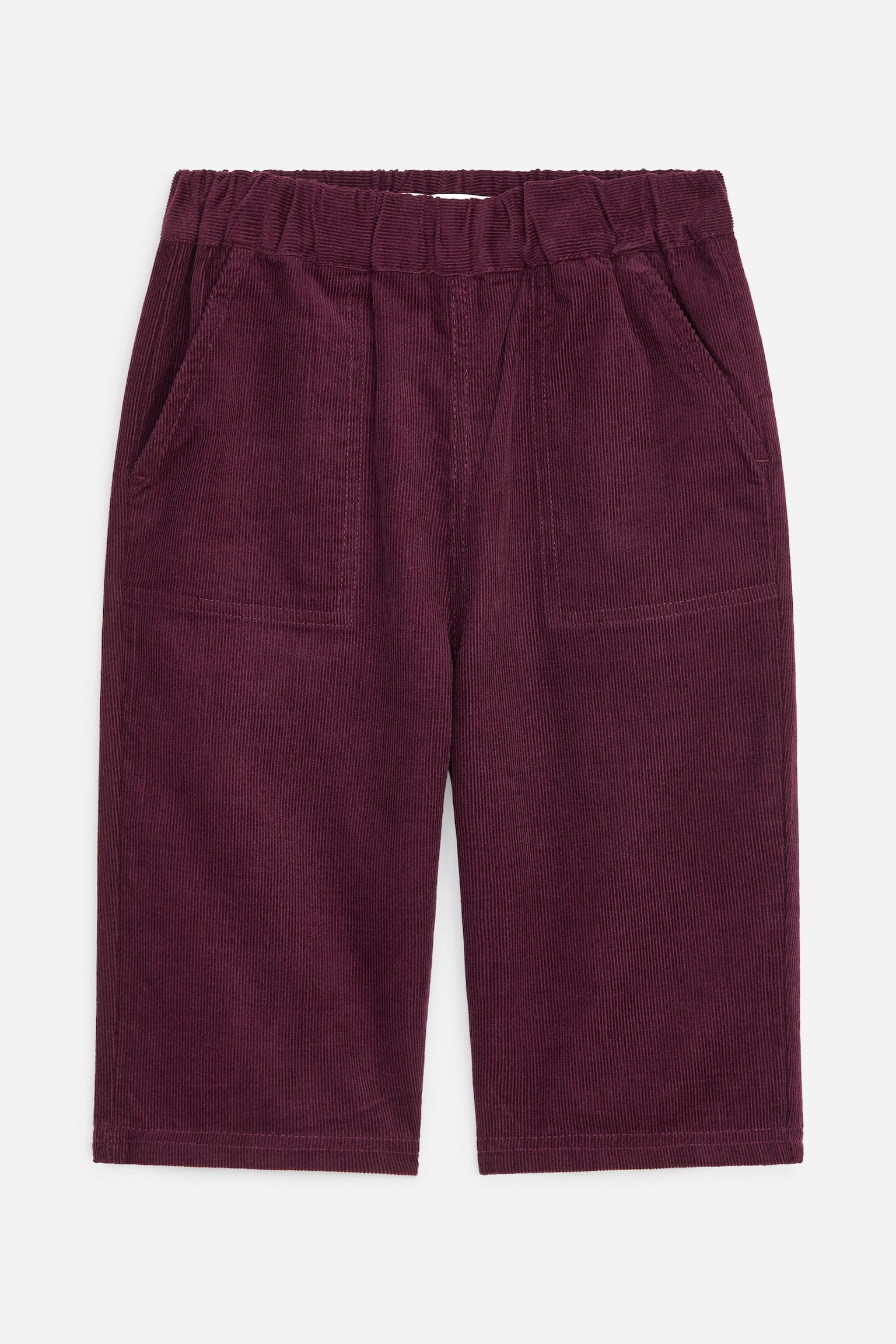 Cordhose - Dunkelrot/Schwarz/Dunkelblau
