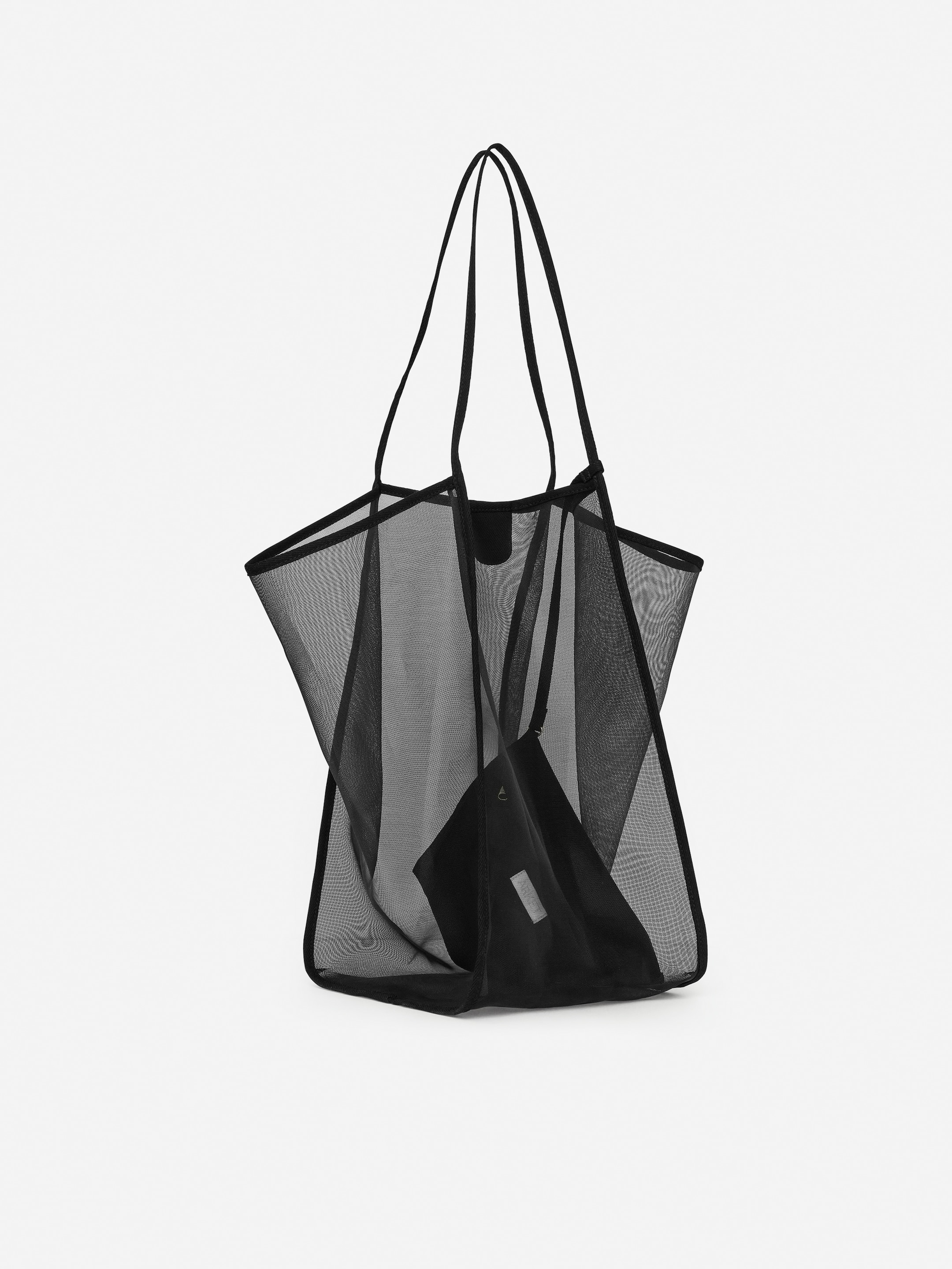 Tote in mesh - Nero - women - StillMedia/DescriptiveStillLife - 5