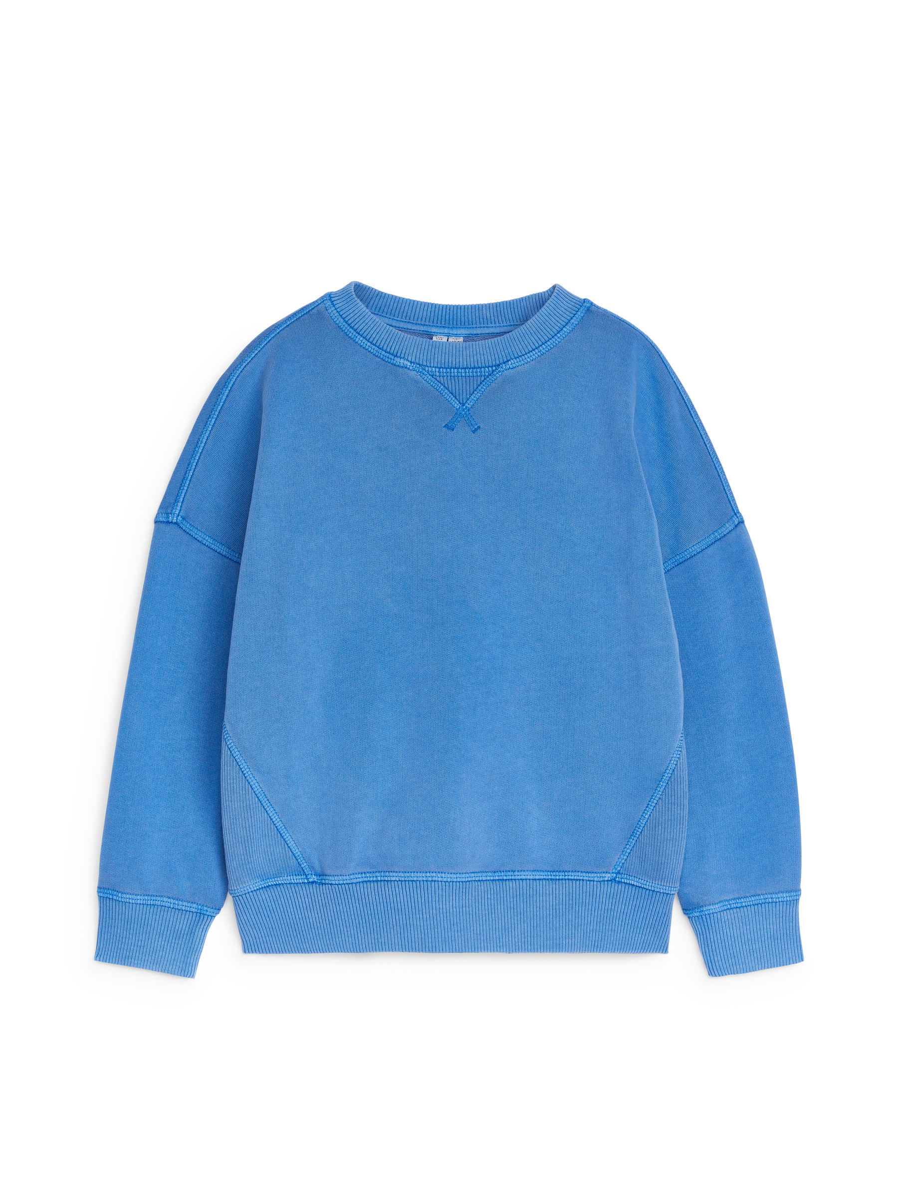 Legeres Sweatshirts aus Baumwolle - Knallblau - Loose Fit - Kinder - StillMedia/DescriptiveStillLife - 1