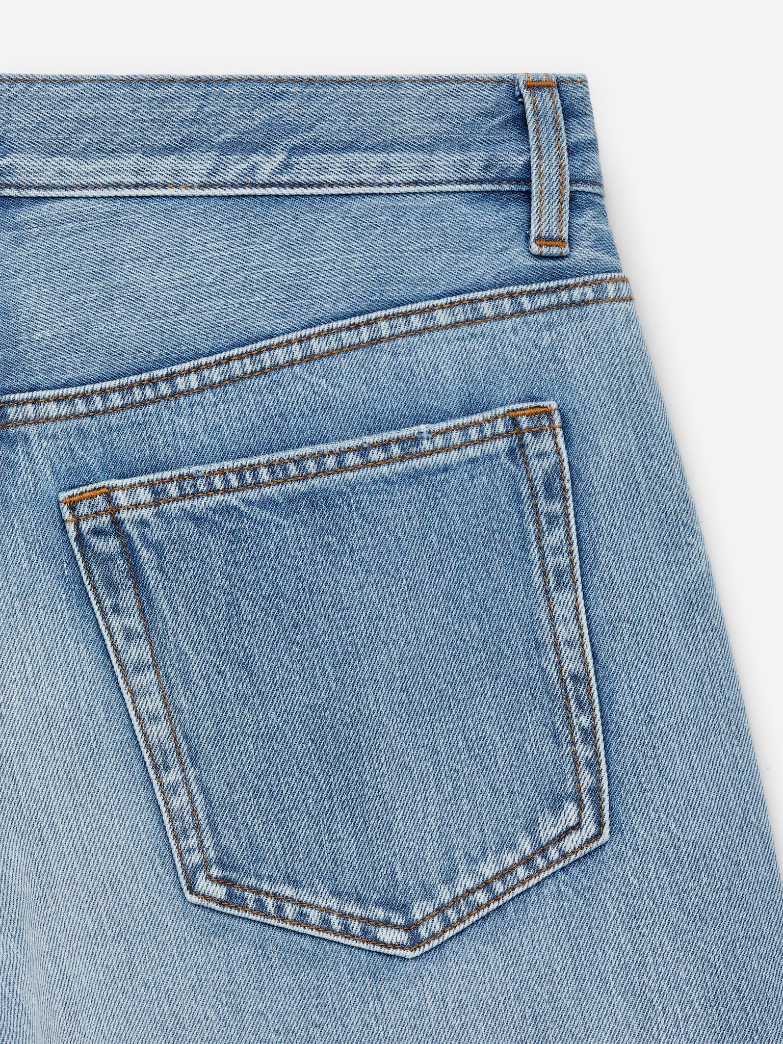 CLOUD Loose Wide Jeans - Washed Blue/Grey/Mid Blue/Mid Blue/Dark Blue/Dark Blue - 2