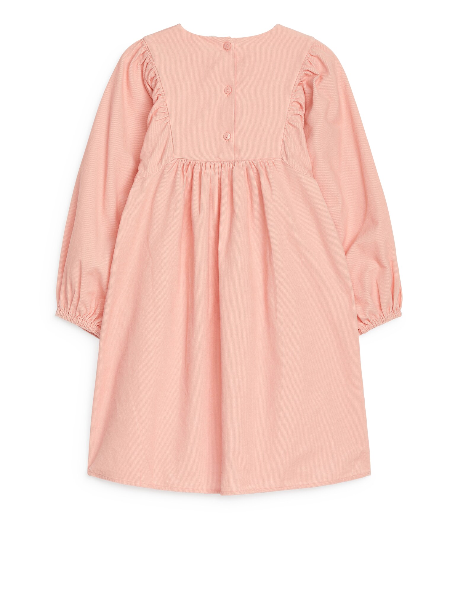 Gathered Dress - Pink - 2
