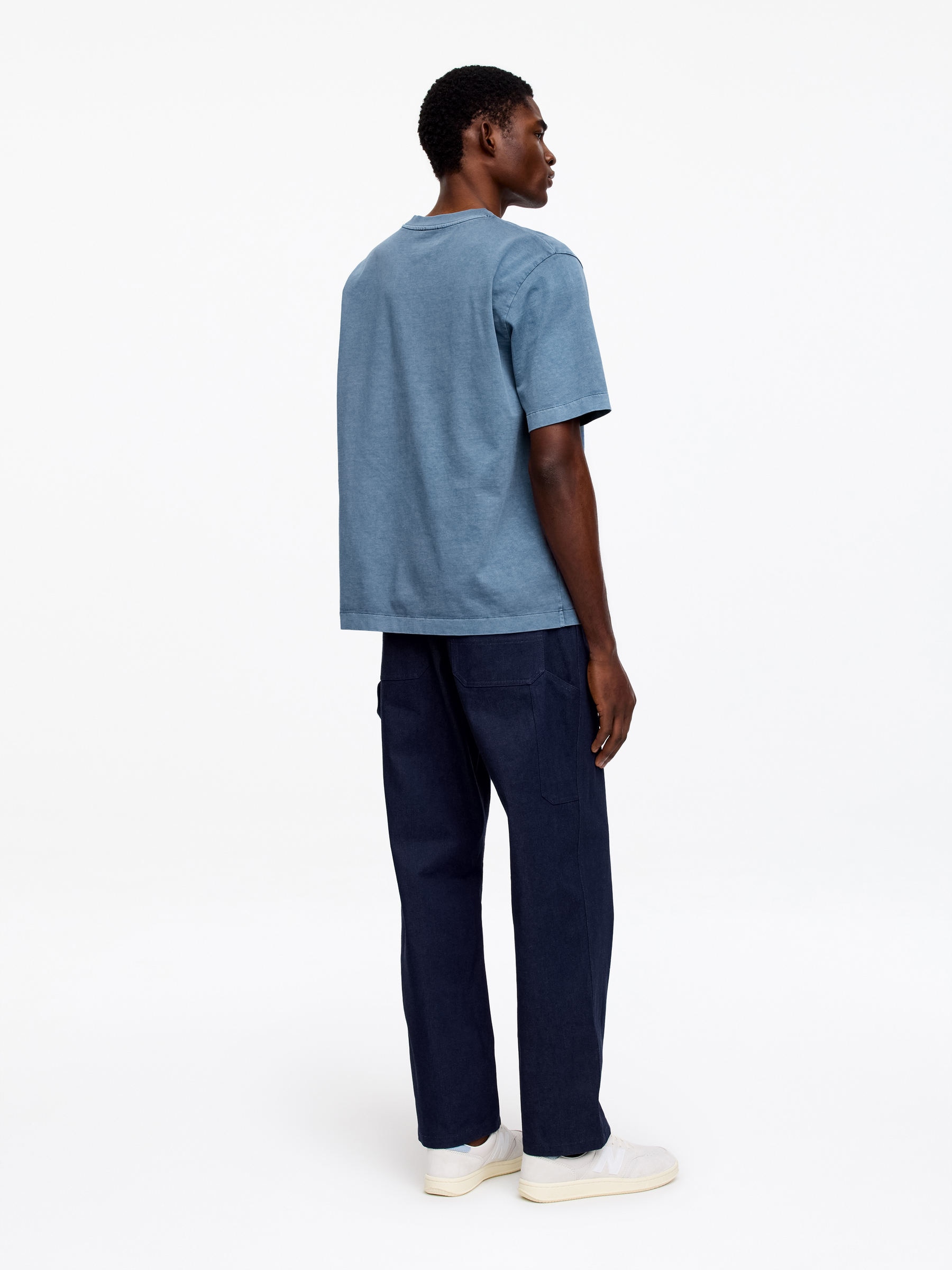 Relaxed T-Shirt - Blue - Relaxed fit - Men - StillMedia/Lookbook - 3