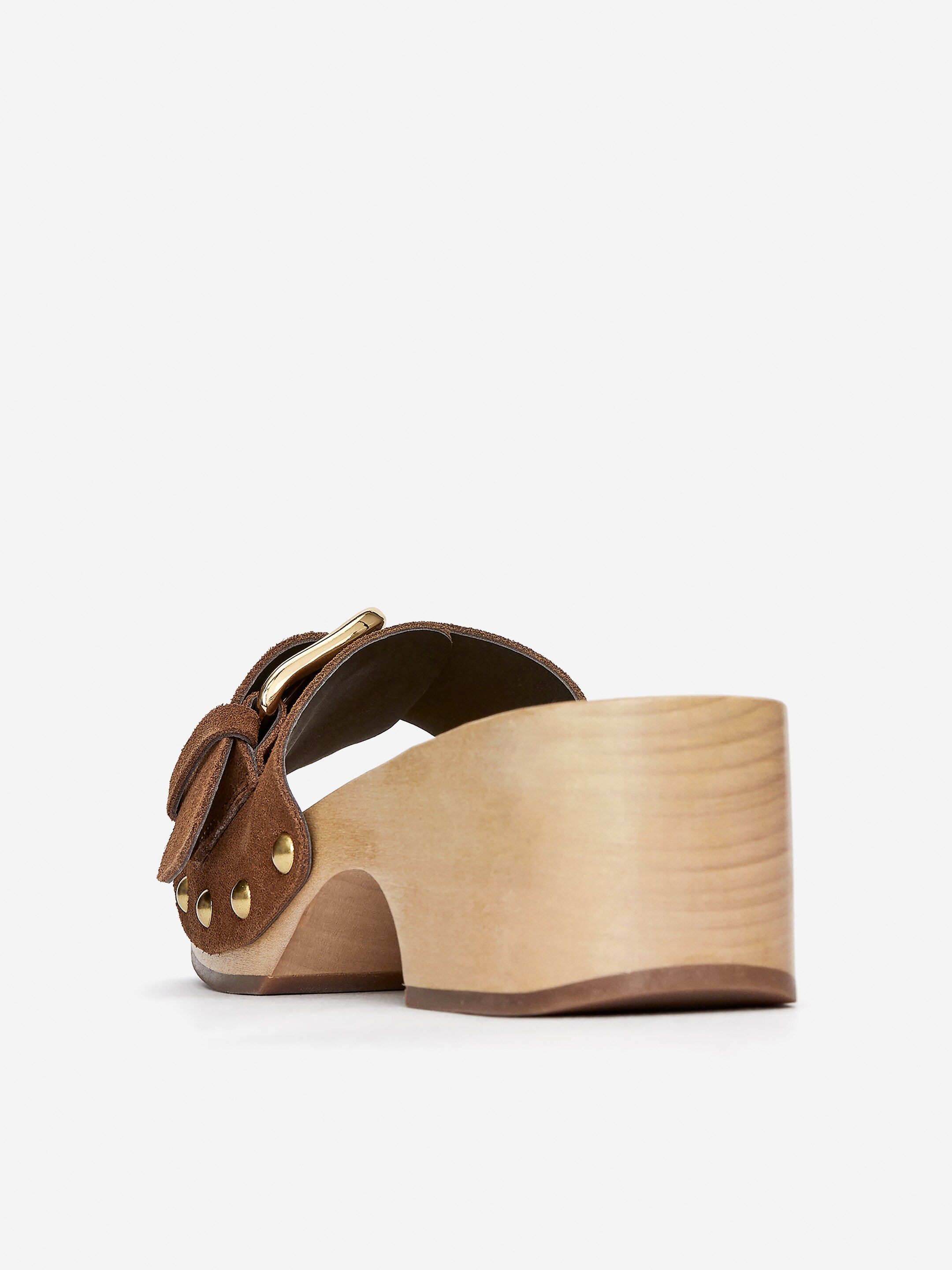 Zobraziť väčší obrázok: Semišové dreváky - Hnedá/Béžová - ŽENY | H&M SK 2
