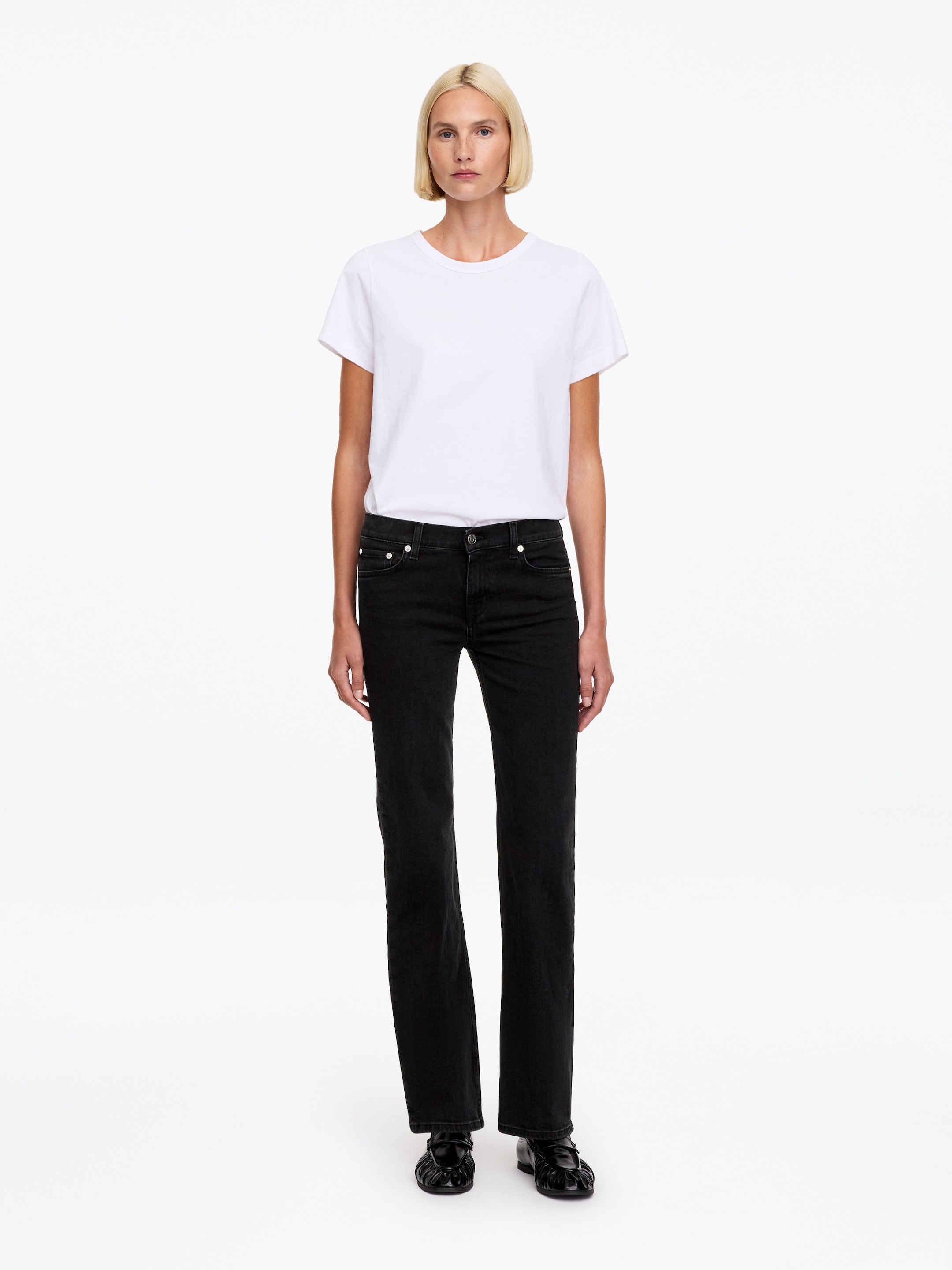 FIR Slim Jeans-Black-21045