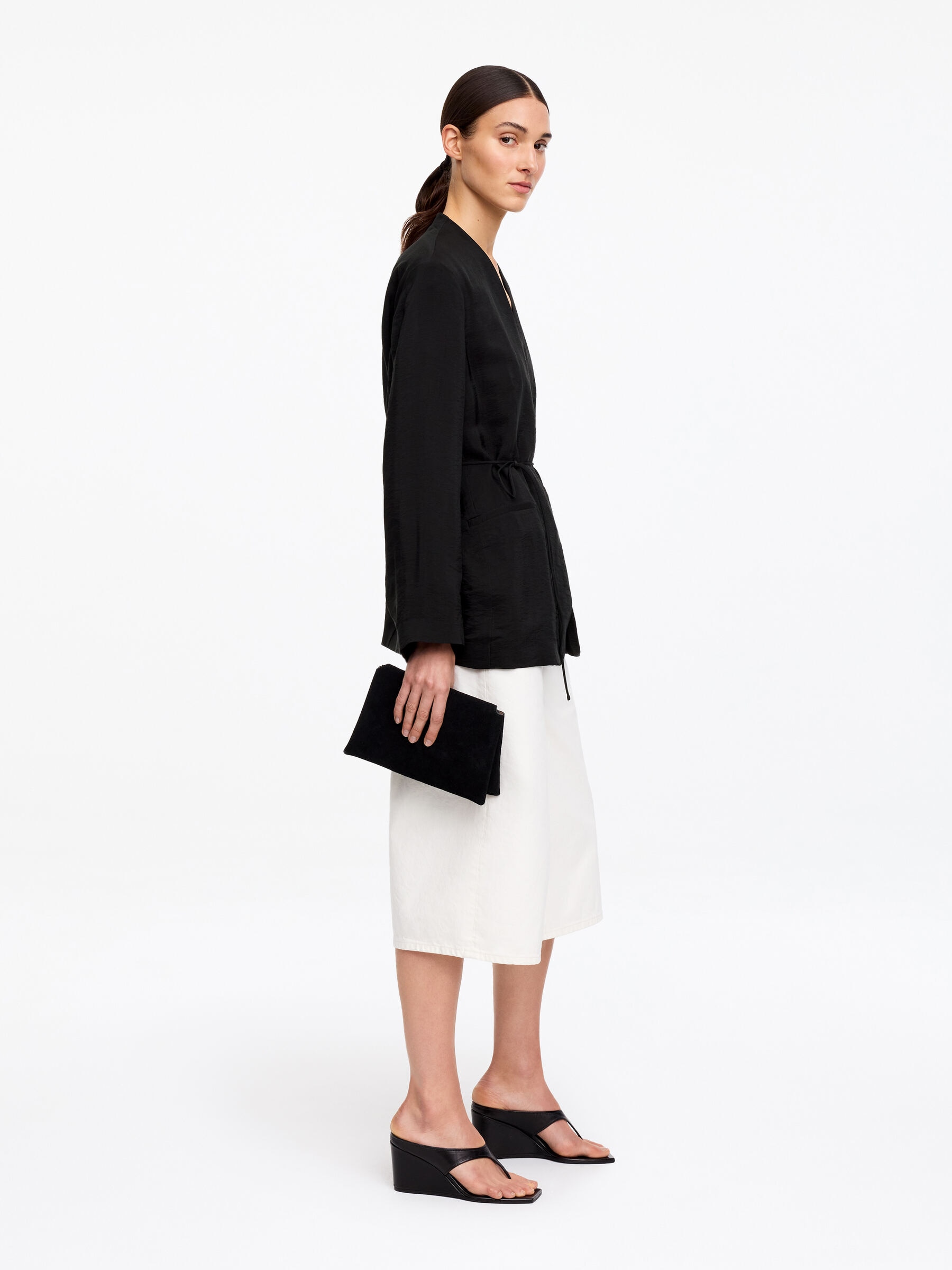 Blazer croisé - Noir - Regular fit - Femme - StillMedia/Lookbook - 3