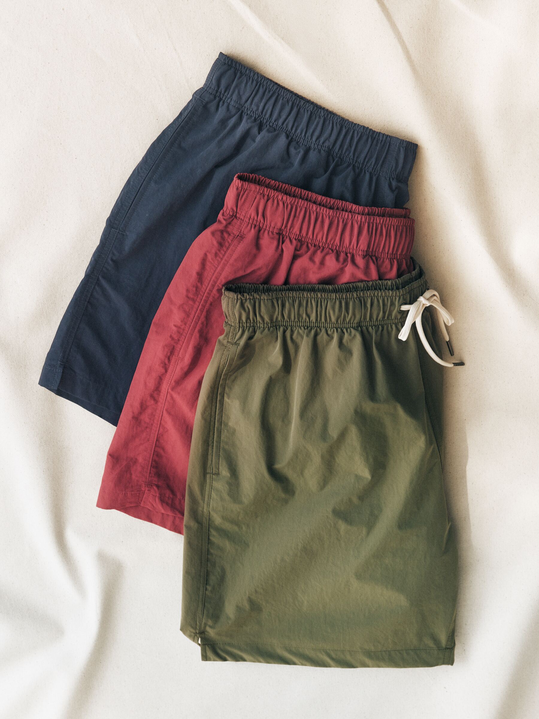 Sporty Swim Shorts-#686B59-19084