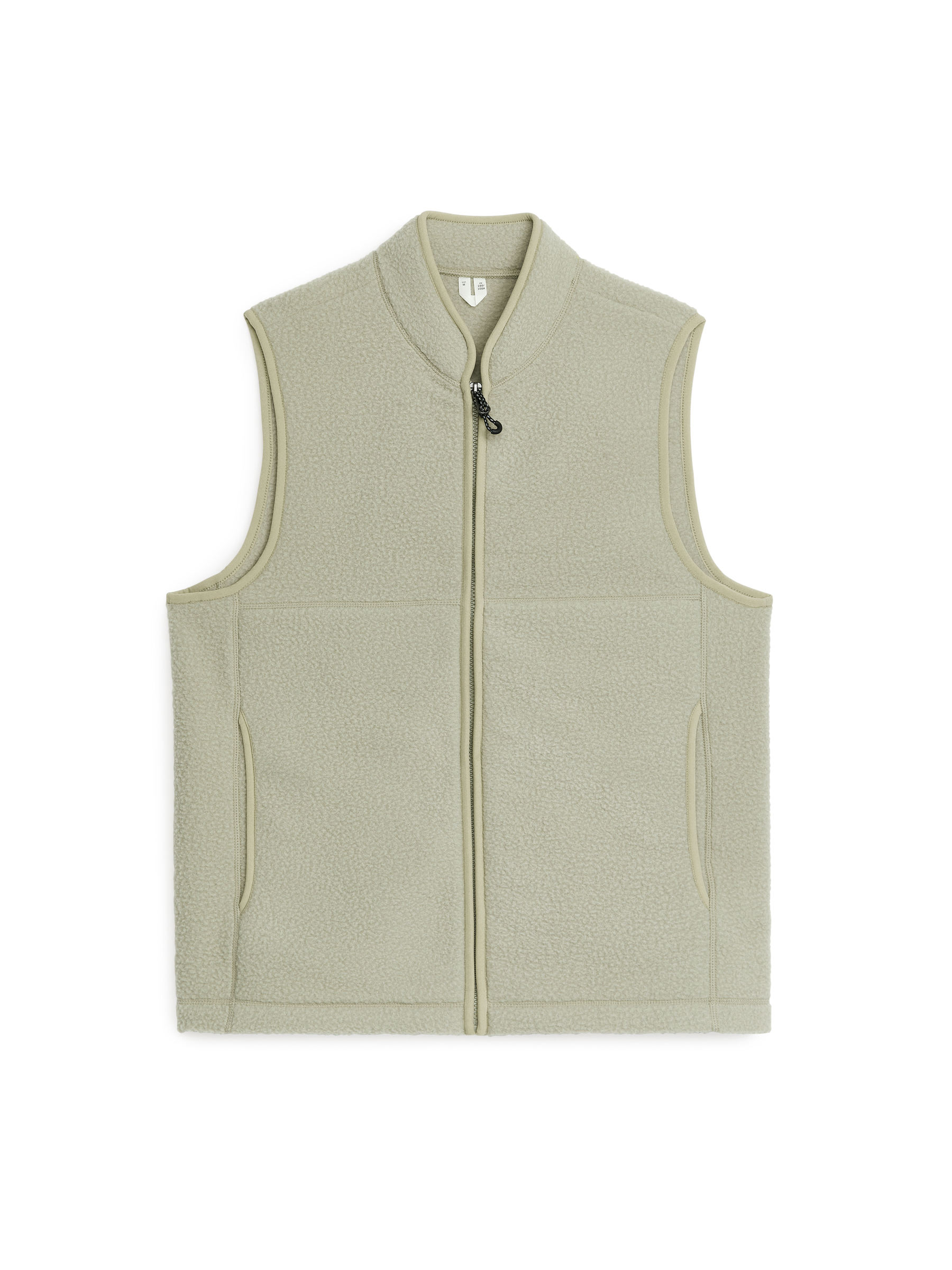 Active Fleece Vest - Beżowy - Fason normalny - Men - StillMedia/DescriptiveStillLife - 1