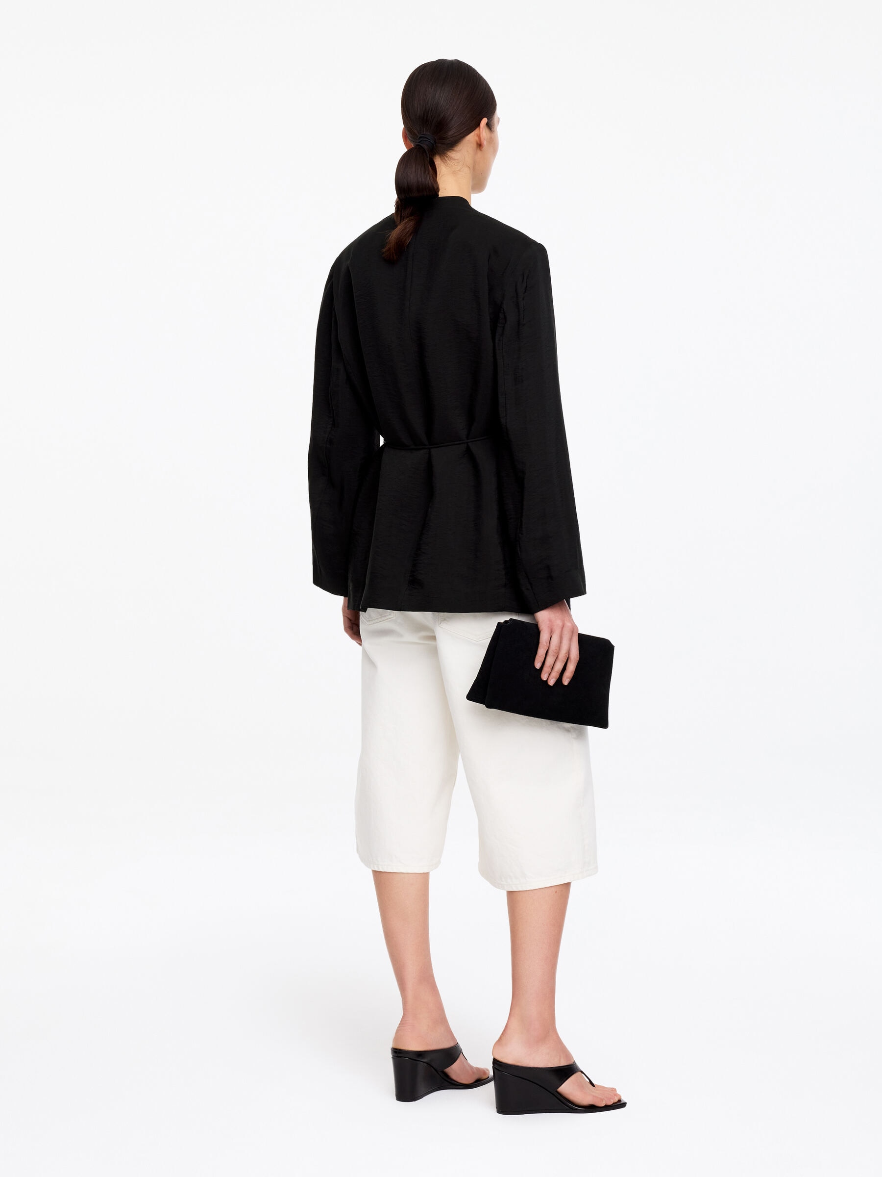 Blazer croisé - Noir - Regular fit - Femme - StillMedia/Lookbook - 2