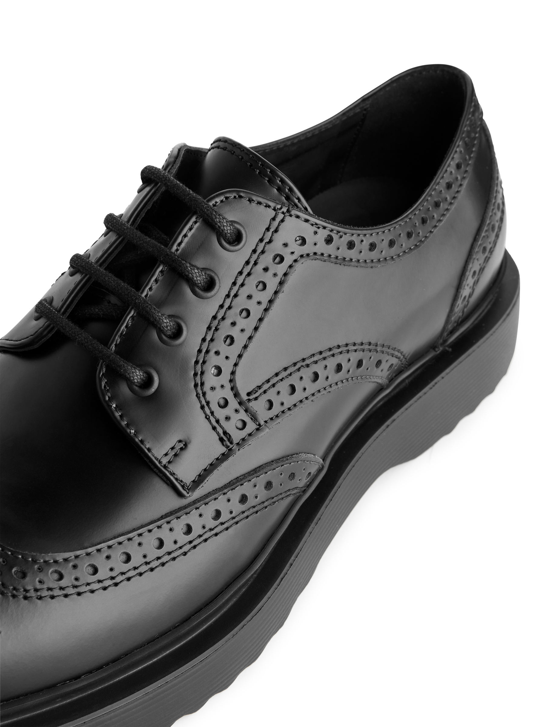 Scarpe brogue in pelle - Nero - Men - StillMedia/DescriptiveDetail - 1