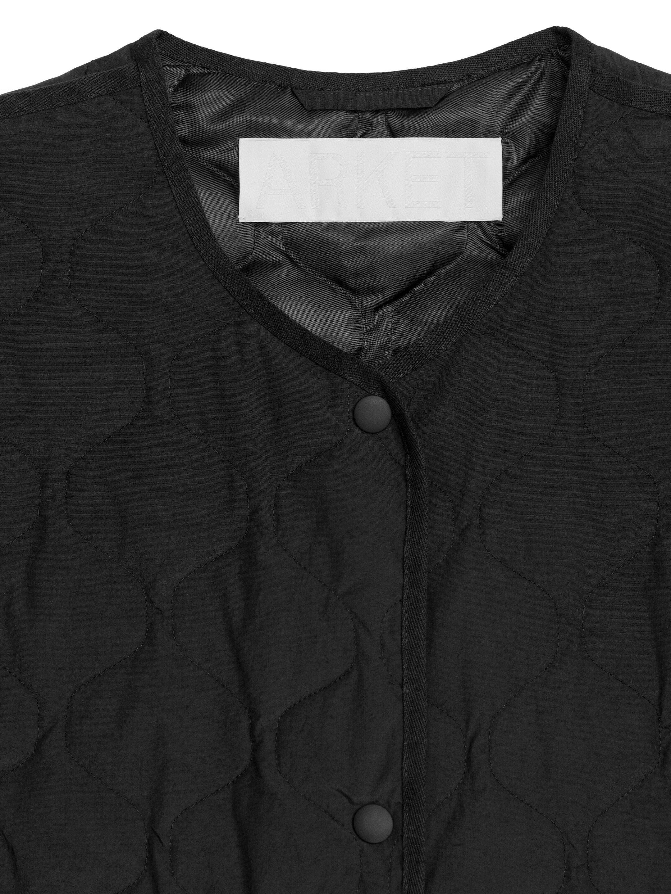 Größeres Bild ansehen: Upcycled Down™ Liner-Jacke - Schwarz - Ladies | H&M DE 2