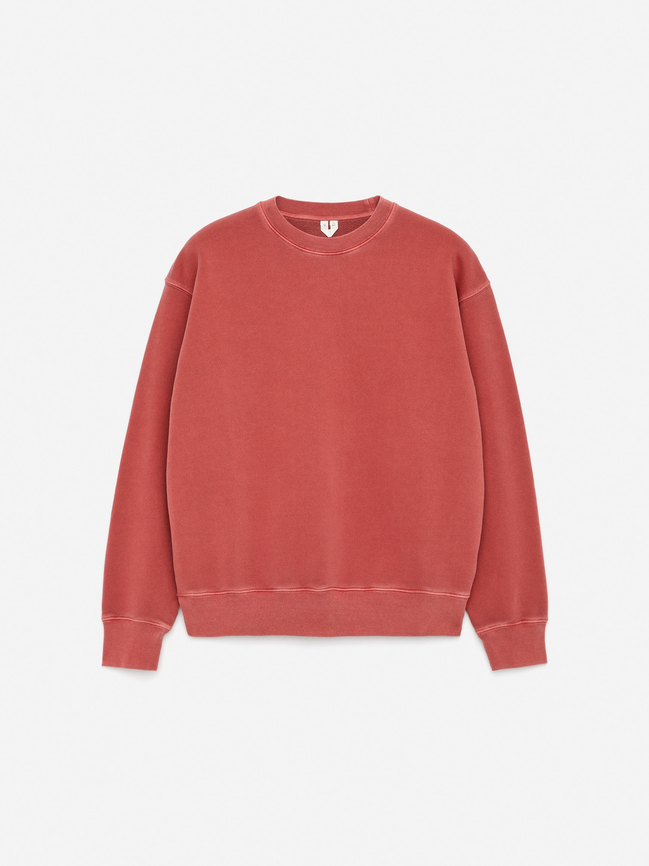 Relaxed Sweatshirt-#9A5559-15277
