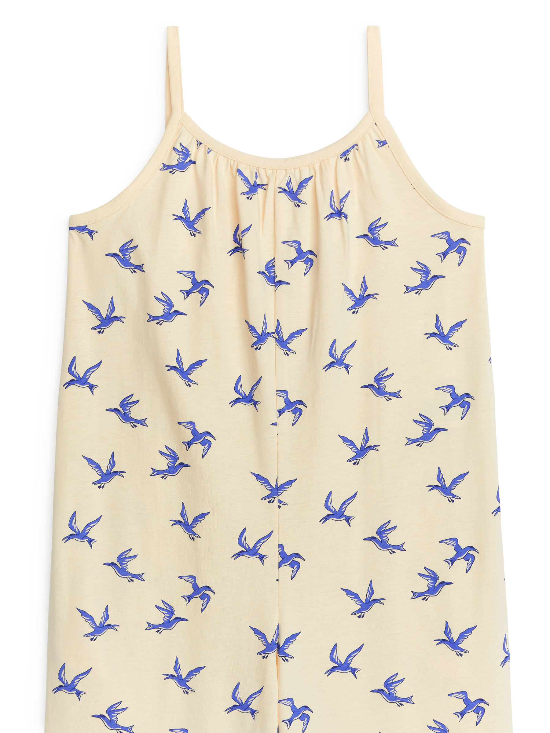 Ärmelloser Jersey-Jumpsuit - Blassgelb - Relaxed Fit - Kinder - StillMedia/DescriptiveDetail - 3