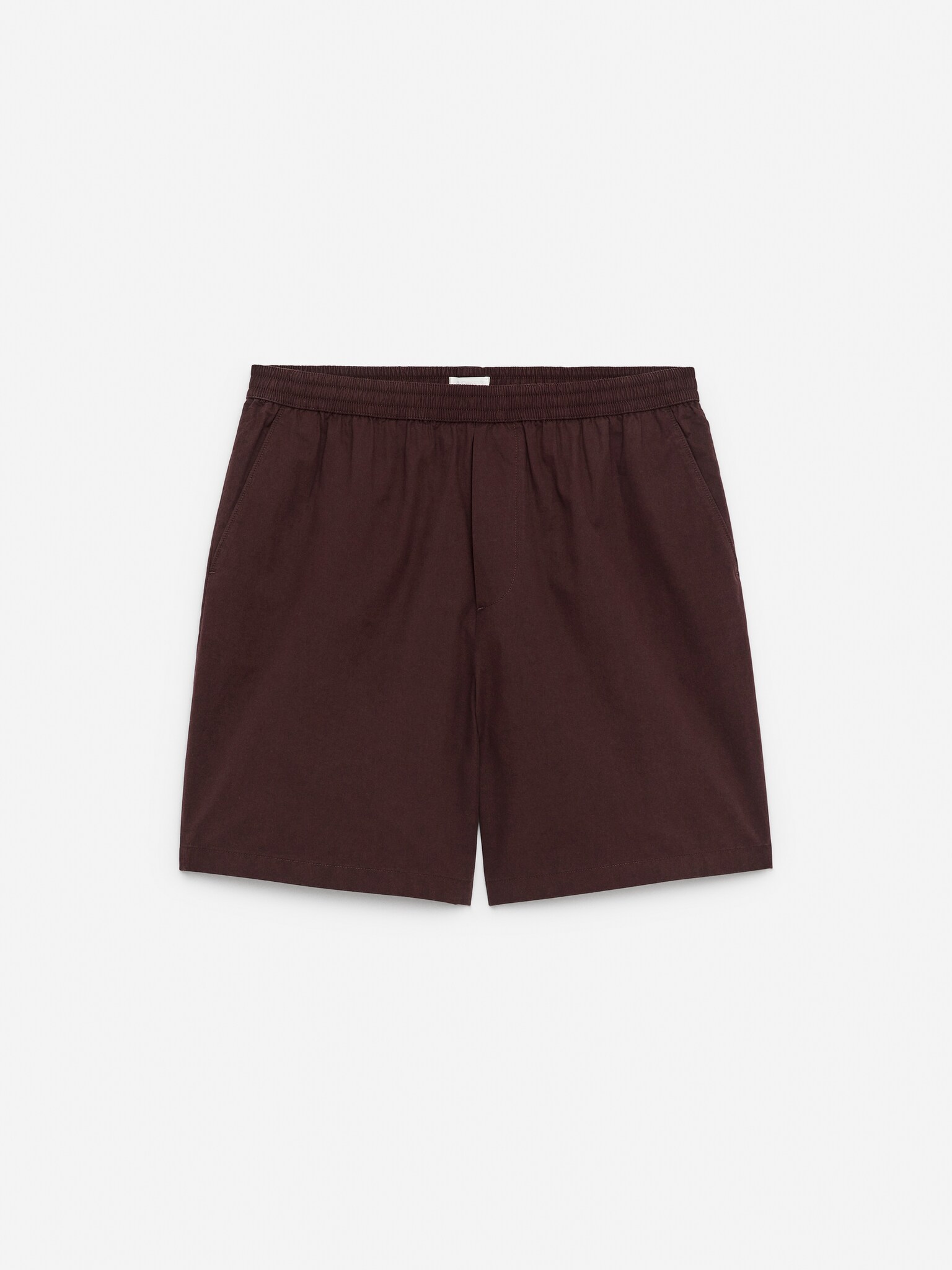 Shorts in cotone - Bordeaux/Blu scuro/Talpa