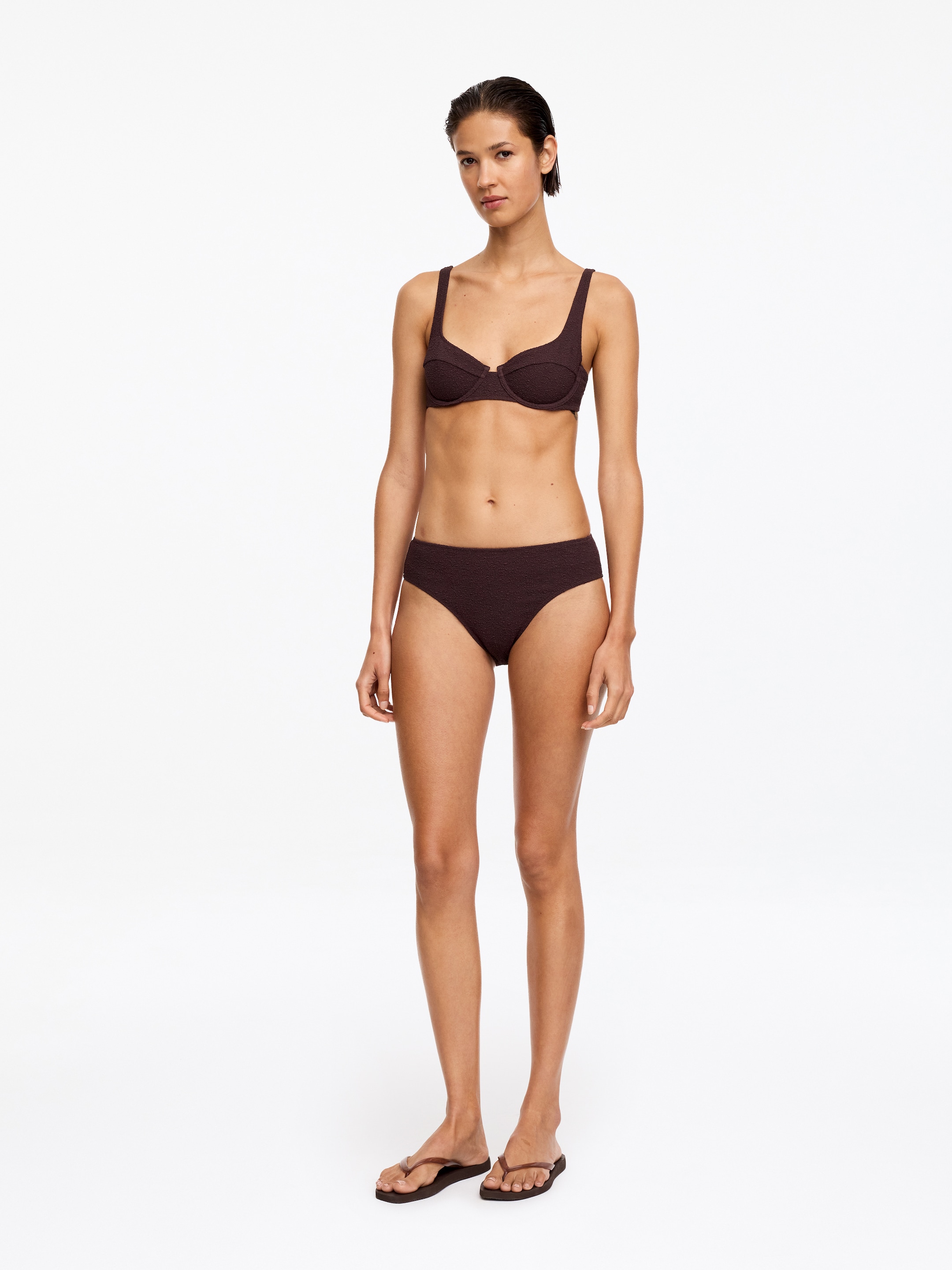 Bikinitopp med bygel - Brun - Women - StillMedia/Lookbook - 5
