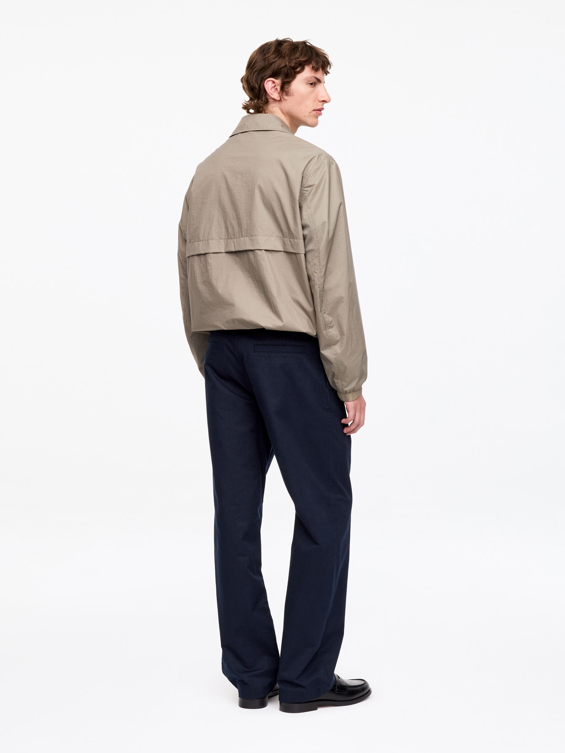 Wide-Fit Workwear Chinos - Dark Blue - Loose fit - Men - StillMedia/Lookbook - 3
