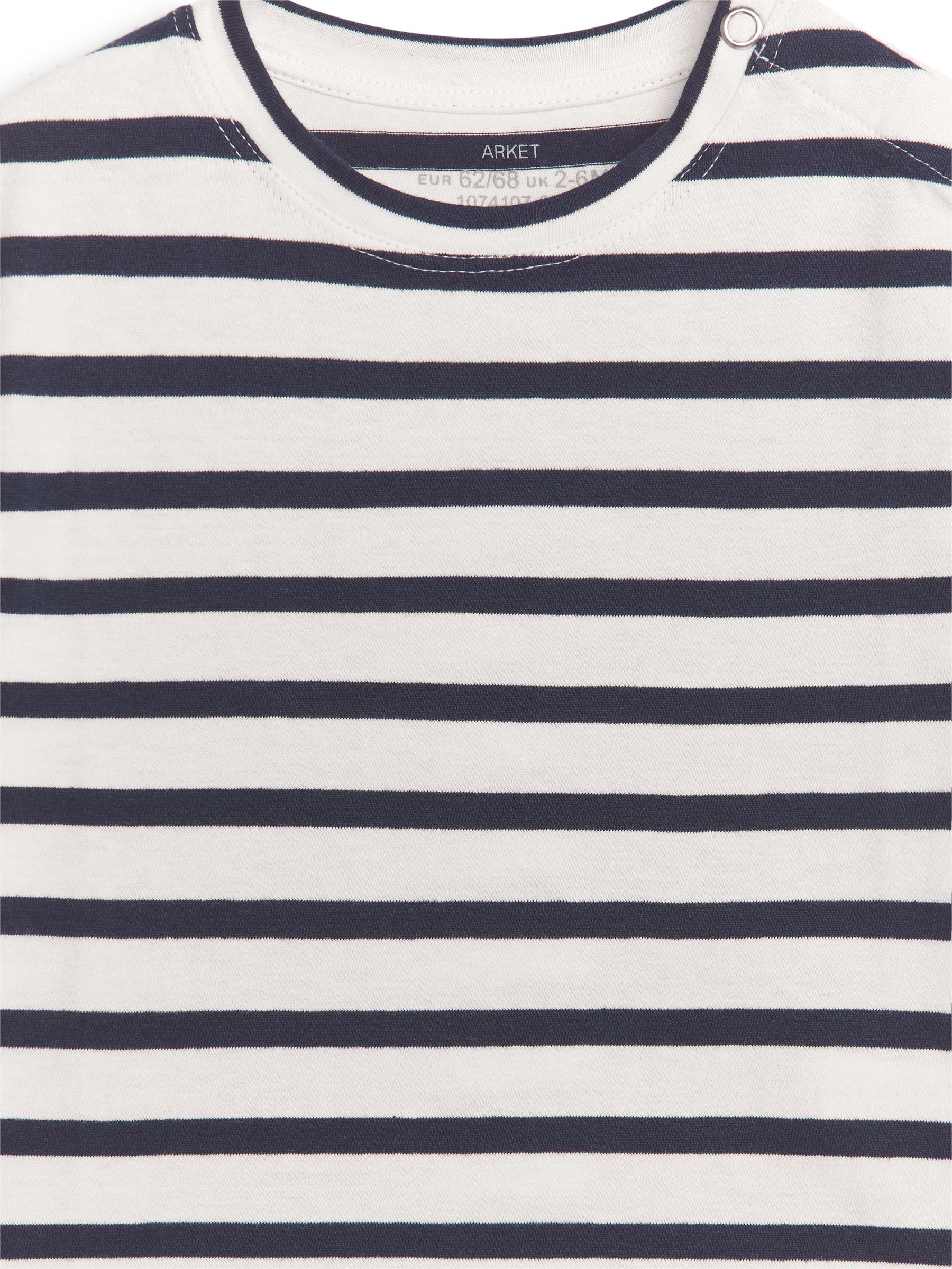 Kurzärmeliges T-Shirt - Dunkelblau/Weiß - Regular Fit - Kinder - StillMedia/DescriptiveDetail - 3