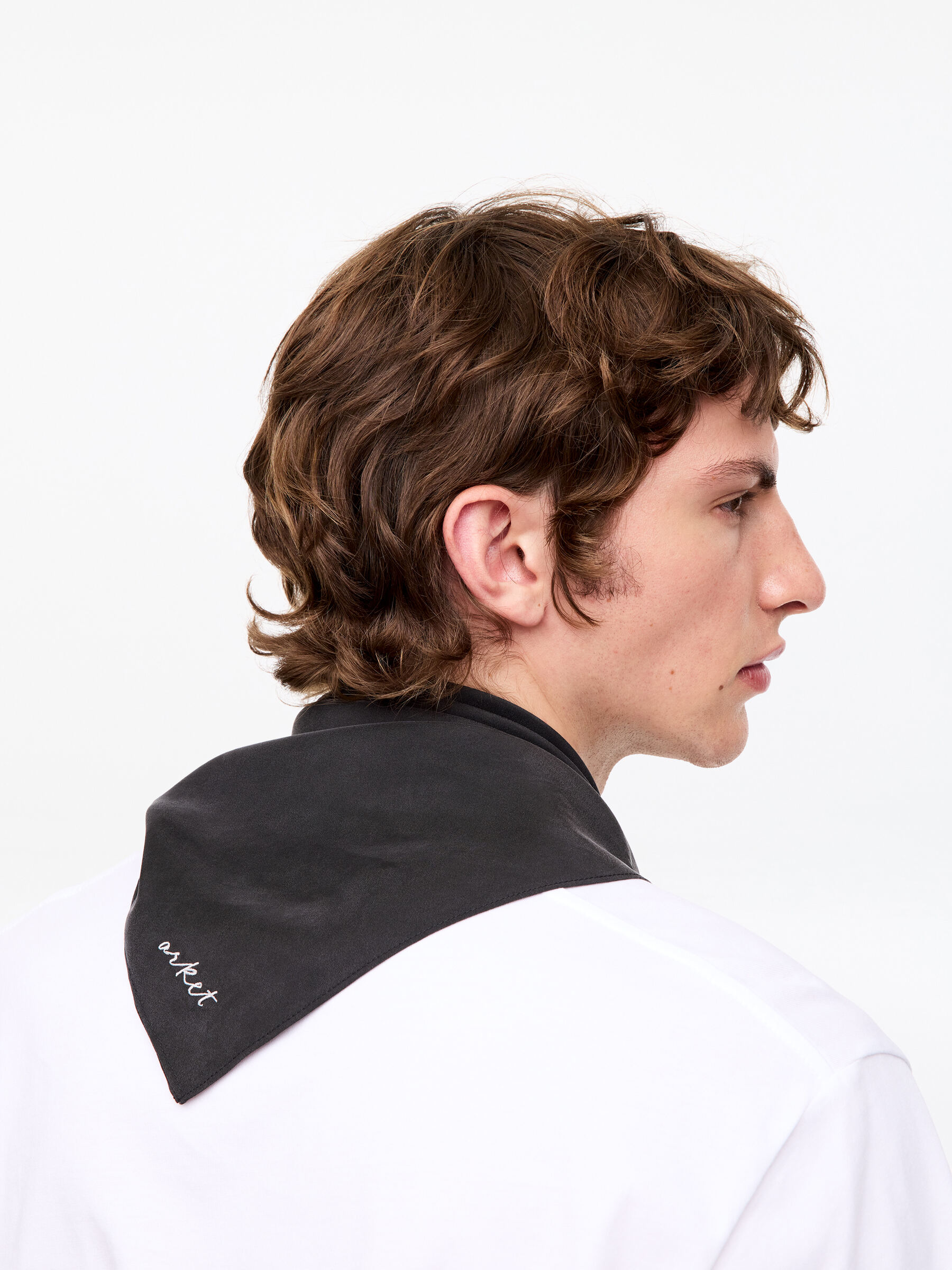 Silk Scarf - Black - Men - StillMedia/Lookbook - 2
