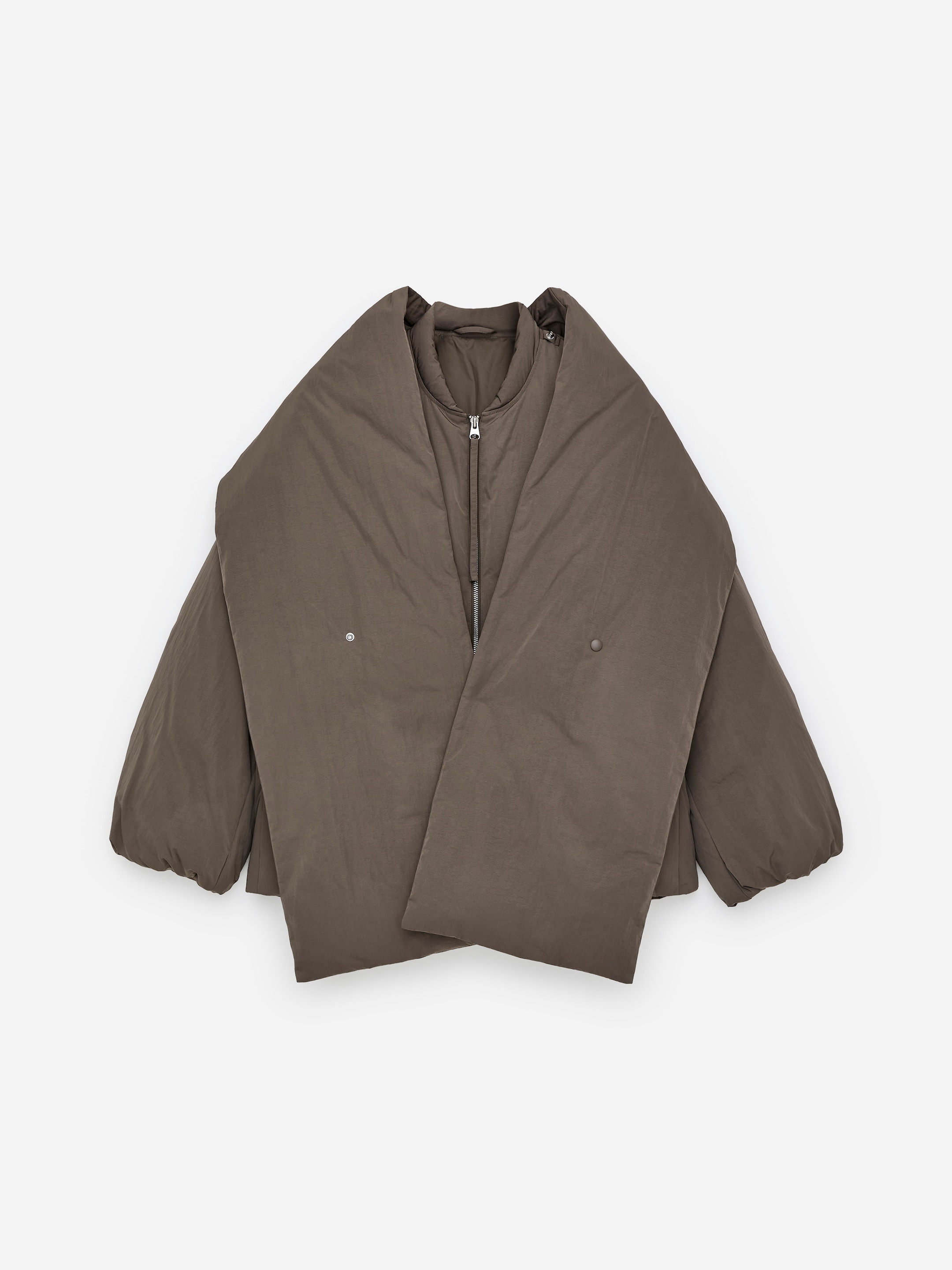 Veste Upcycled Down - Taupe - Regular fit - Femme - StillMedia/DescriptiveStillLife - 3