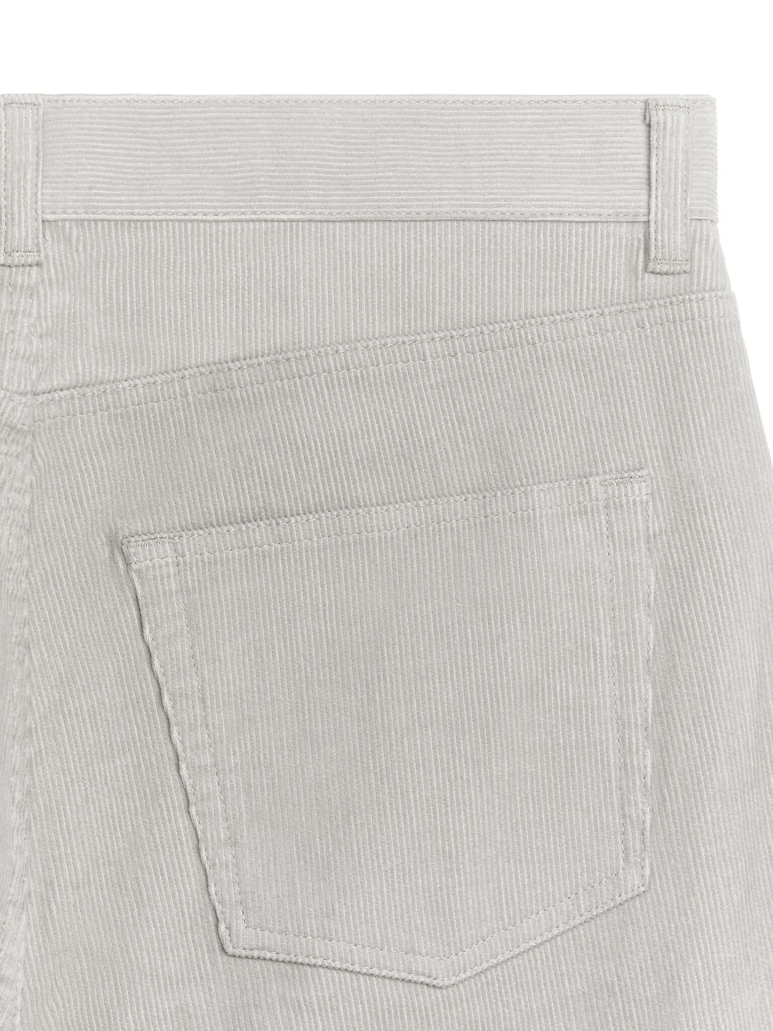 Cordhose - Hellgrau/Hellgrün - 2