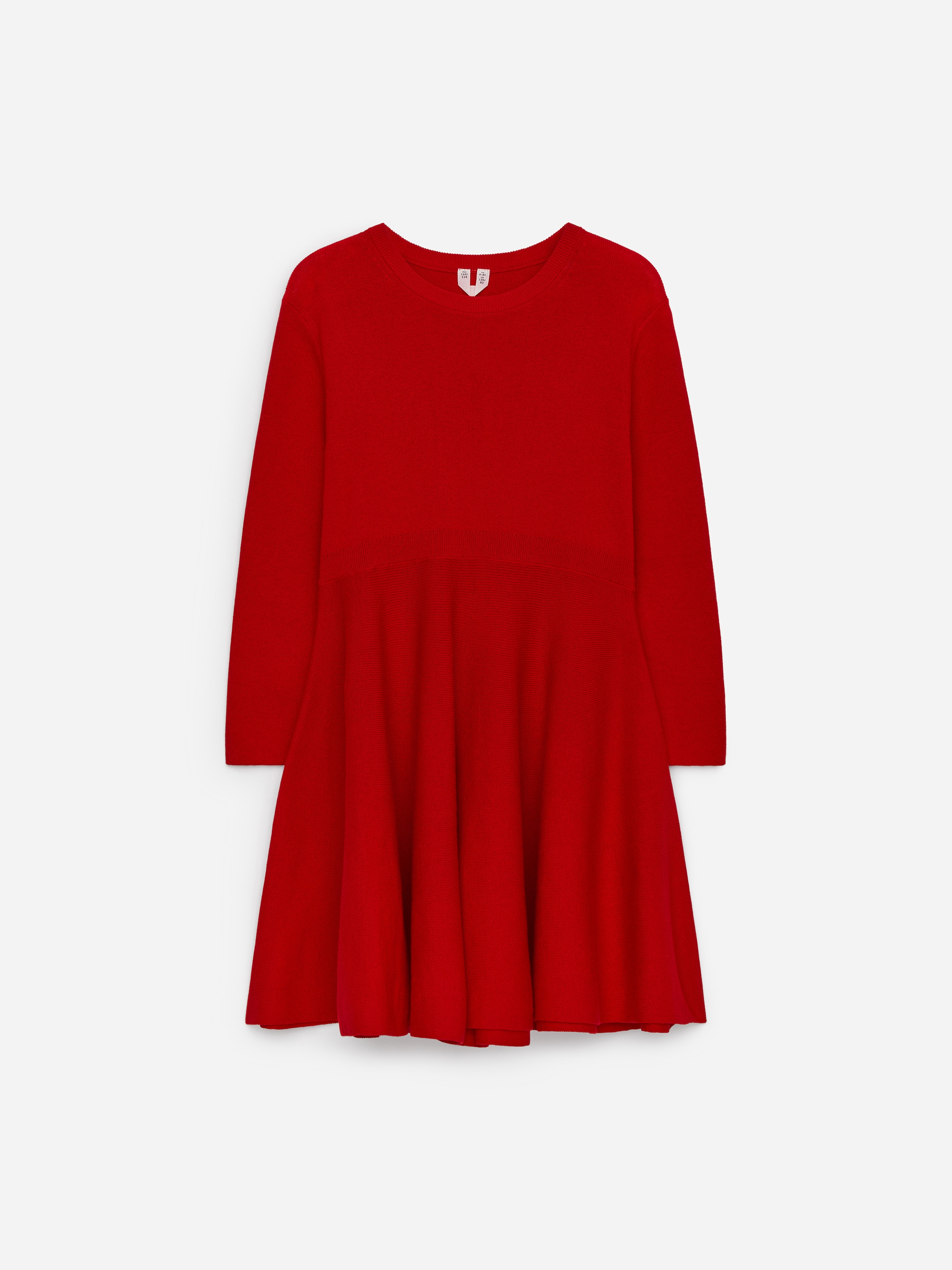 Größeres Bild ansehen: Strickkleid aus Baumwolle und Wolle - Rot - Kids | H&M DE 1