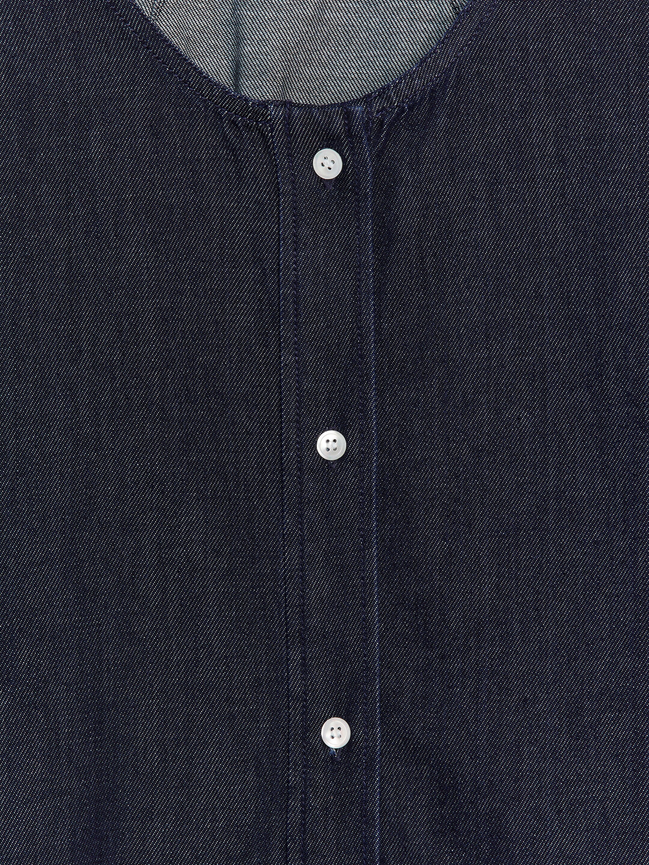 Se større billede: Skjorte i rådenim - Mørkeblå - DAME | H&M DK 2