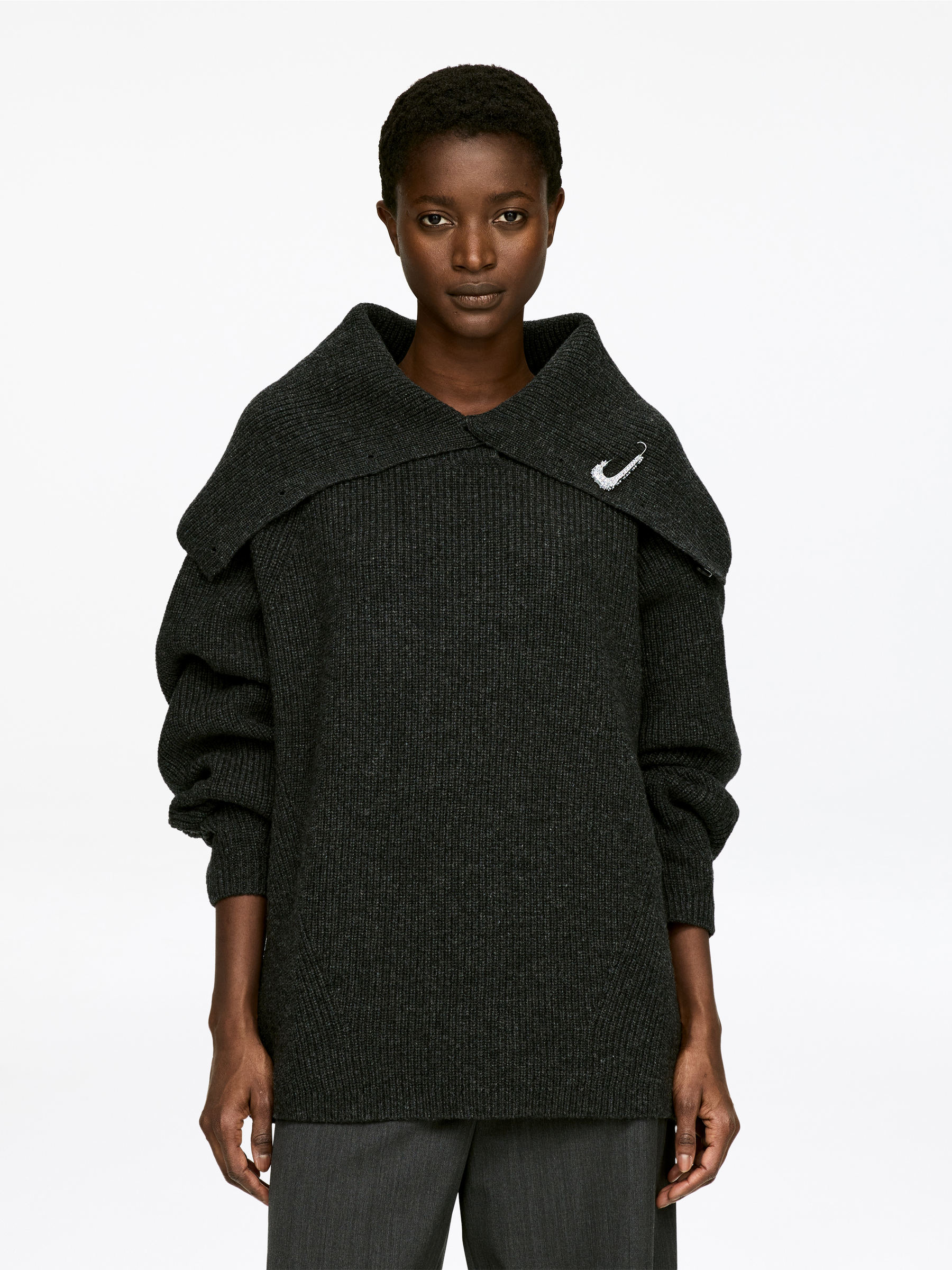 Rhinestone Pin - Silver - Women - StillMedia/Lookbook - 3