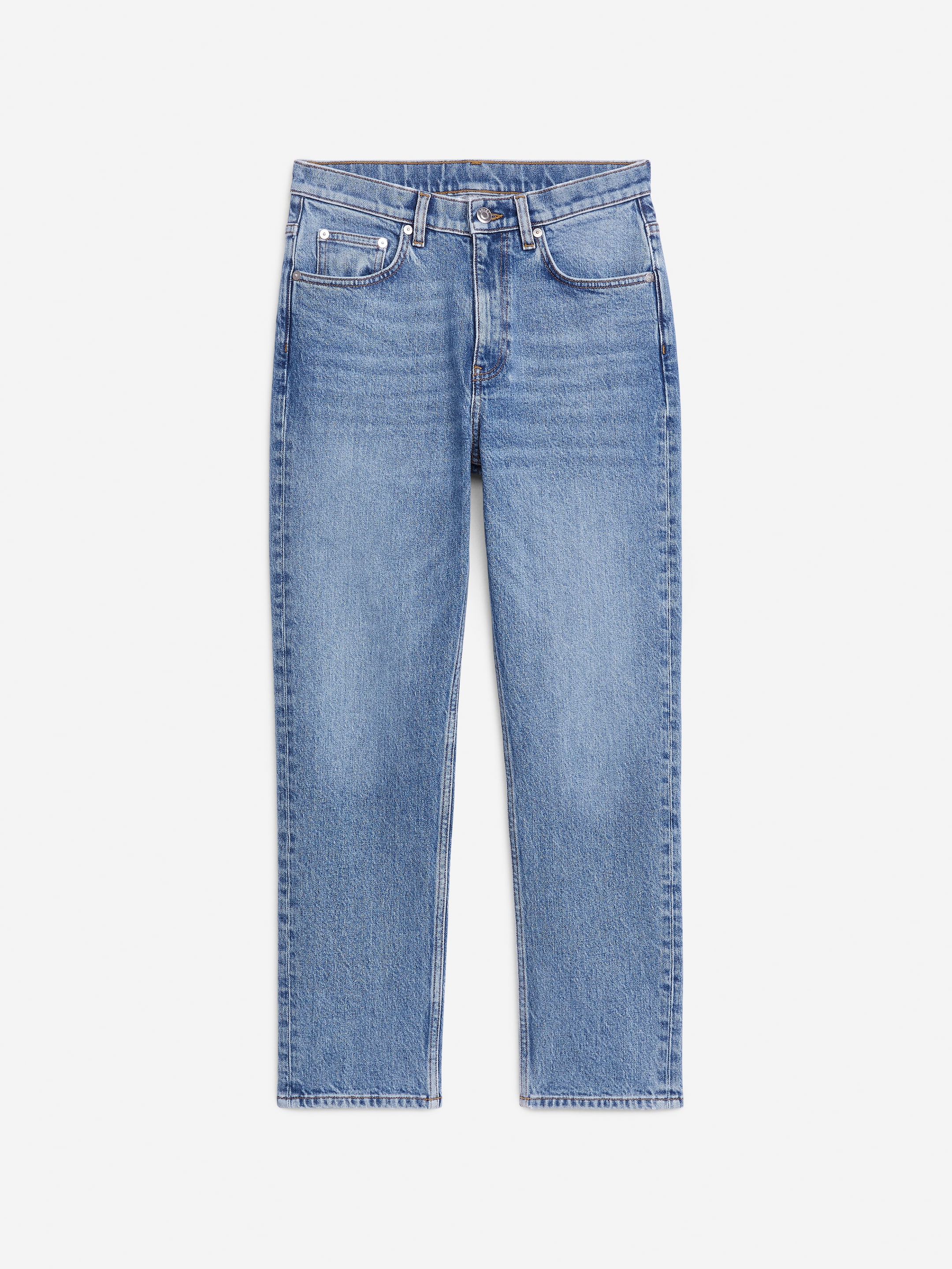Zobacz większy obraz: Jeansy slim JADE CROPPED - Niebieski - ONA | H&M PL 3
