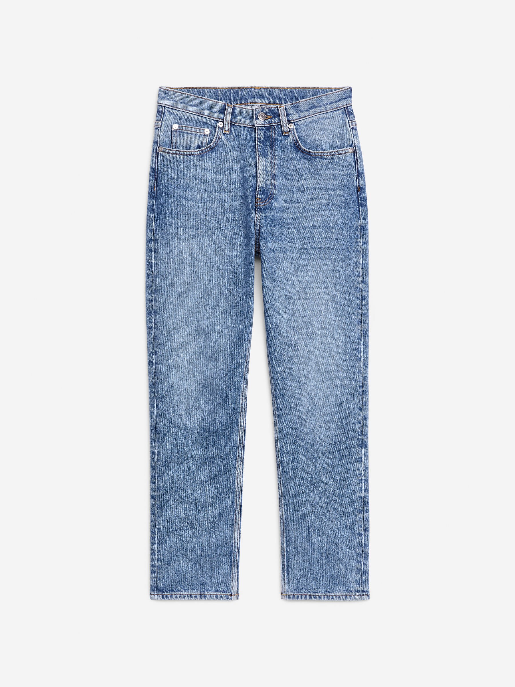 JADE CROPPED Slim Jeans-Blue-9774