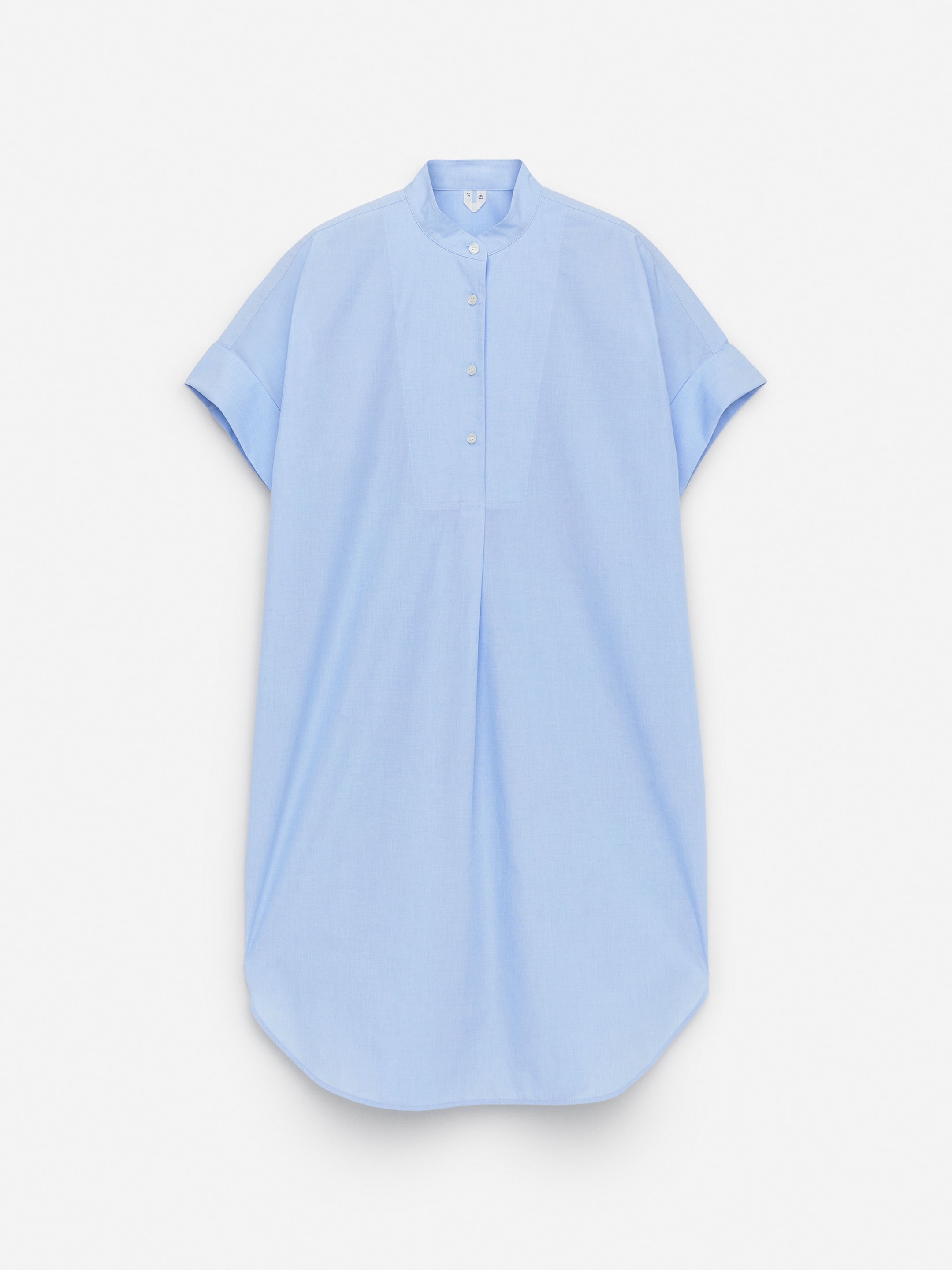 Robe-chemise en coton - Bleu ciel - Regular fit - Femme - StillMedia/DescriptiveStillLife - 1