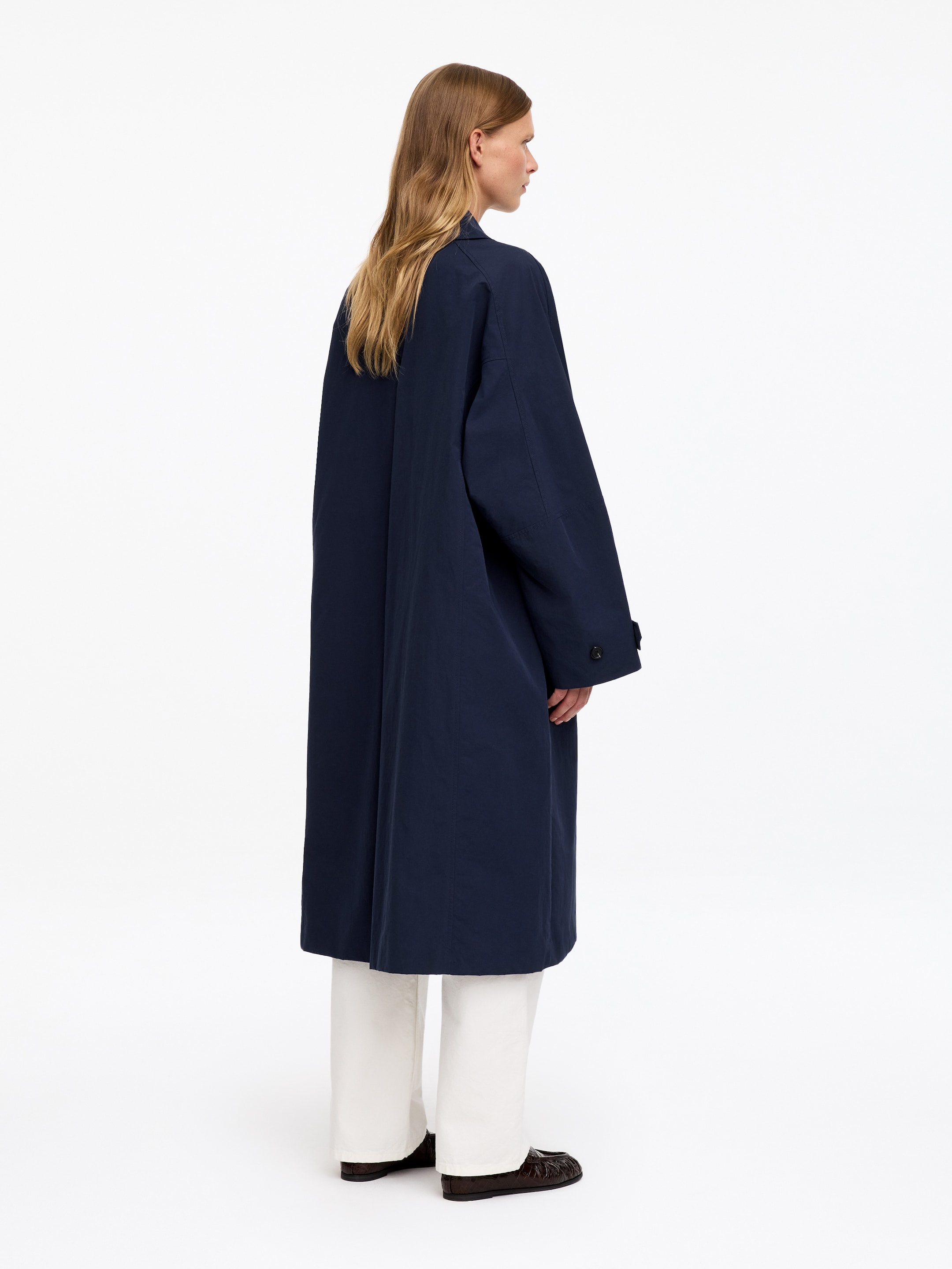 Abrigo - Azul oscuro - Oversized - women - StillMedia/Lookbook - 3