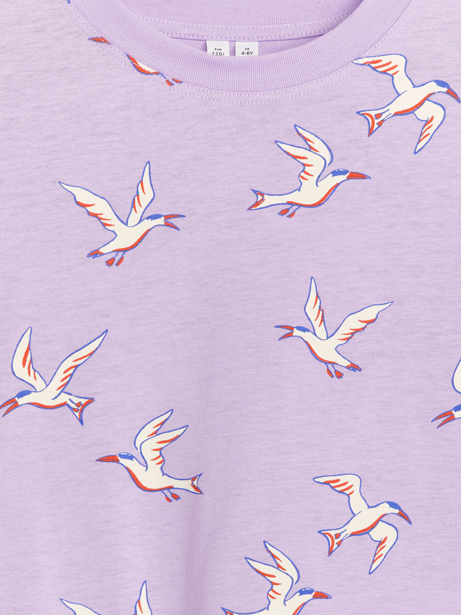 Szeroki T-shirt - Liliowy - Obszerny - Children - StillMedia/DescriptiveDetail - 1