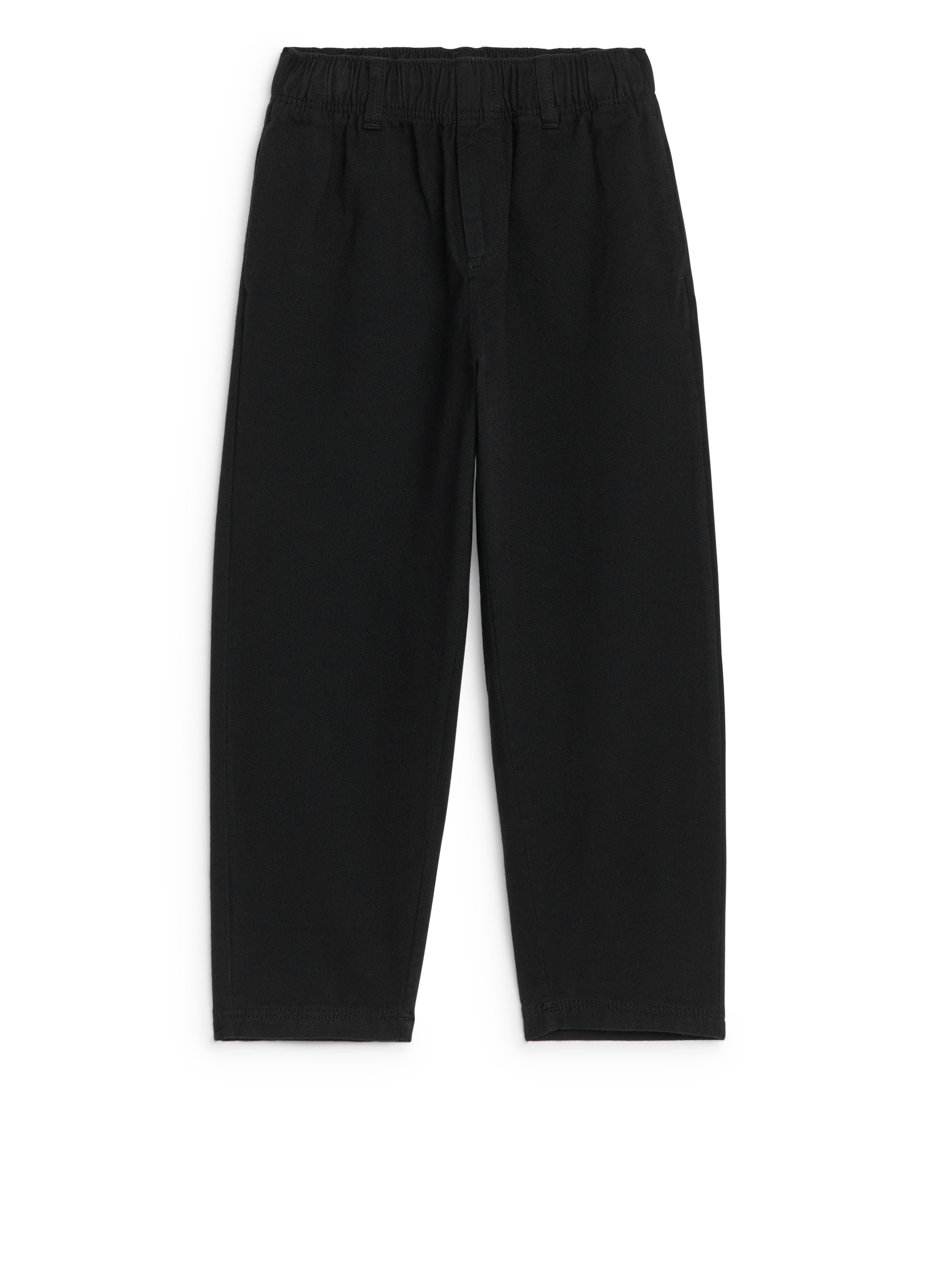 Se større billede: Bomuldschinos med indsnævrede ben - Sort - BØRN | H&M DK 1