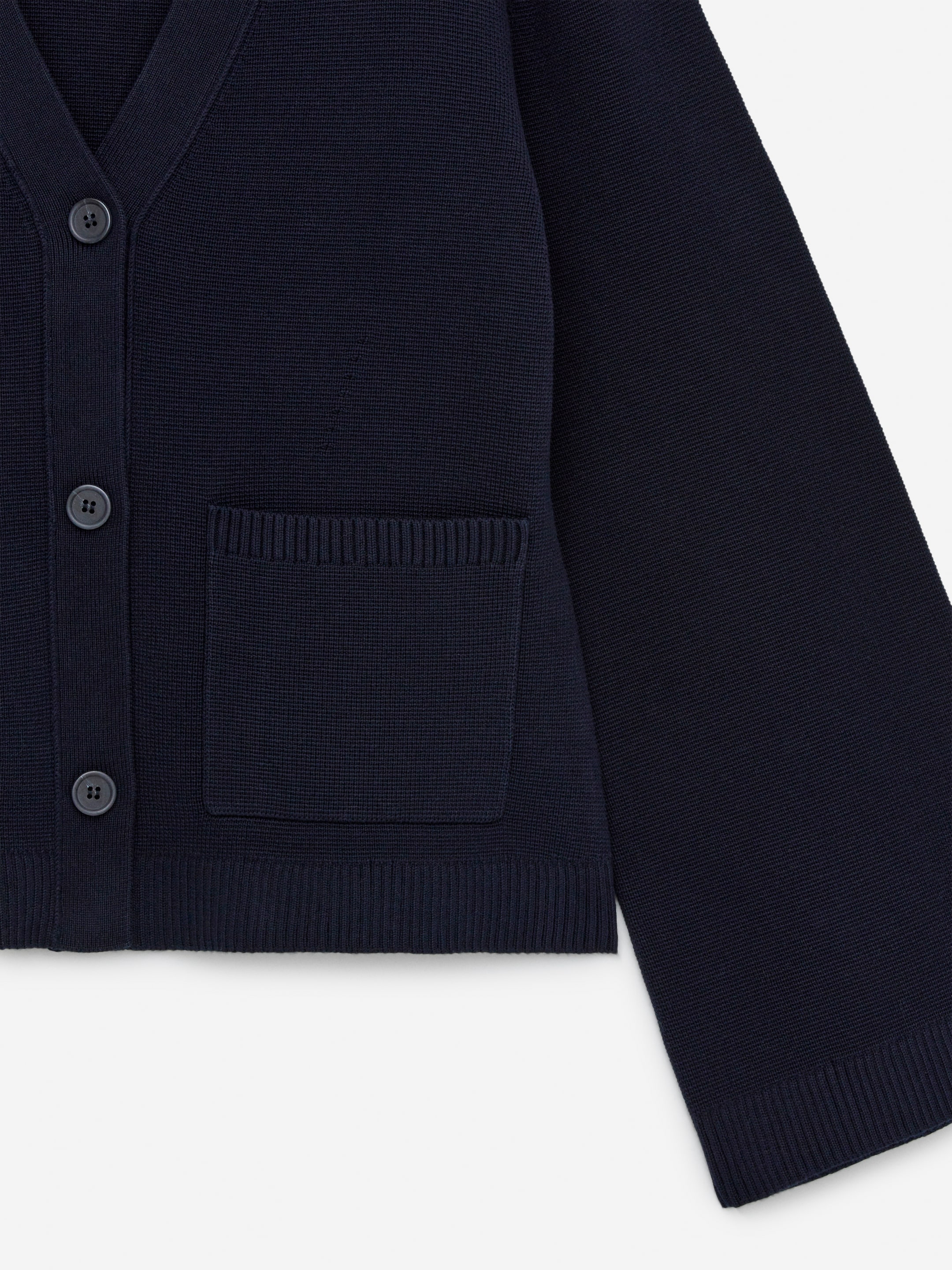 Agrandir l'image: Gilet en coton - Bleu foncé - FEMME | H&M FR 2