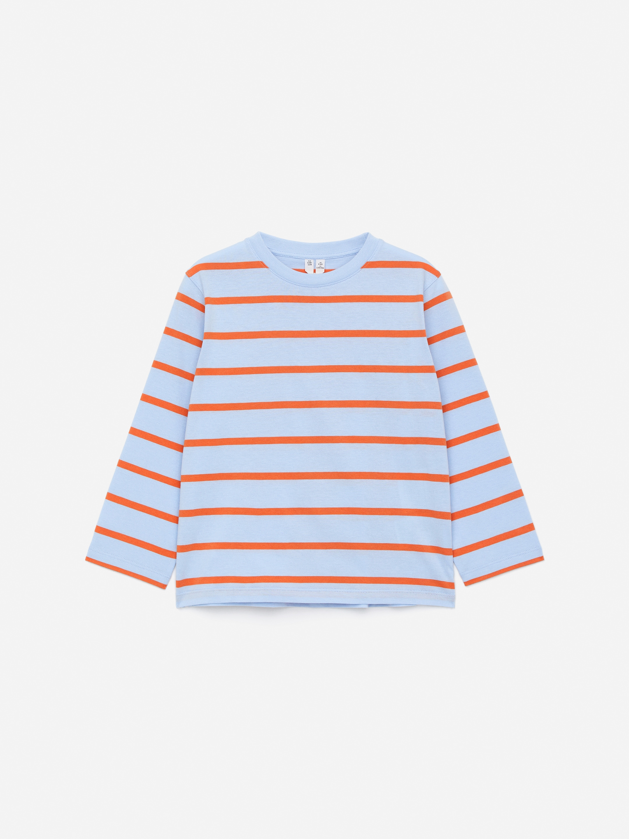 Long-Sleeve T-Shirt - Light Blue/Orange - Relaxed fit - Children - StillMedia/DescriptiveStillLife - 1