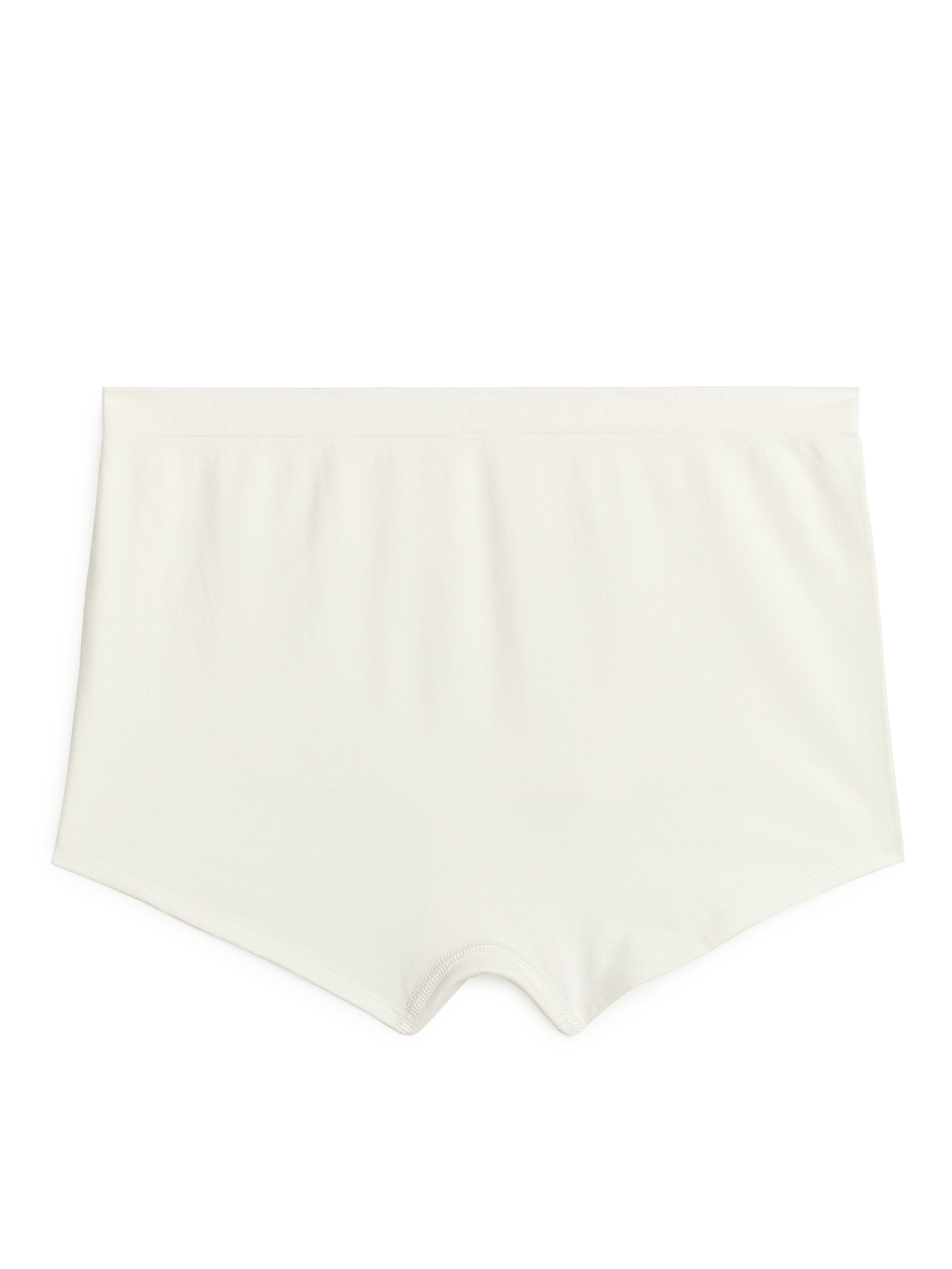 Shorty a vita alta senza cuciture - Bianco - Slim fit - Women - StillMedia/DescriptiveStillLife - 4