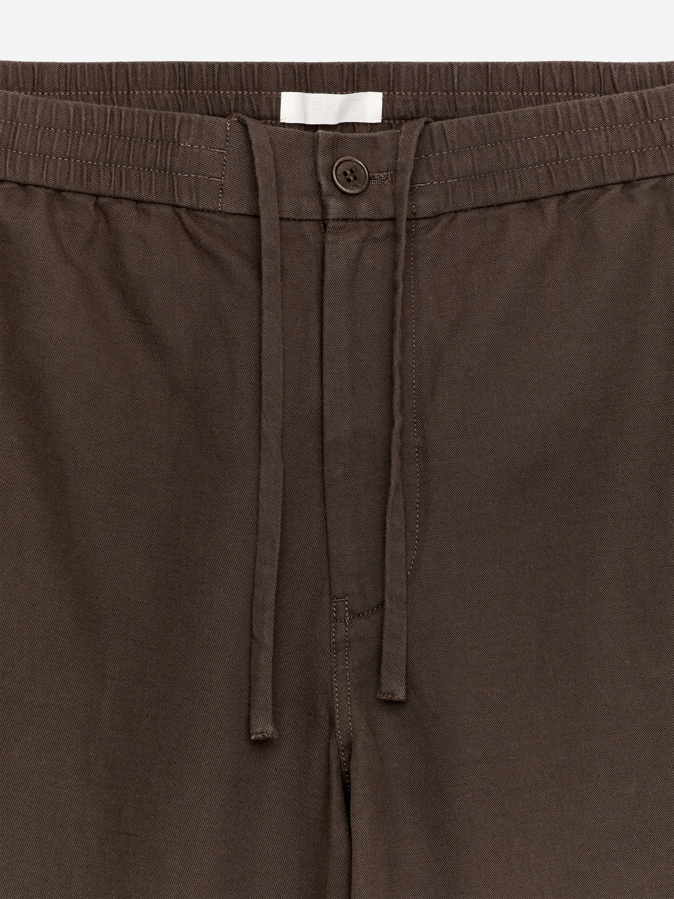 Pantalon en mélange de lin - Marron - Relaxed fit - Homme - StillMedia/DescriptiveDetail - 2