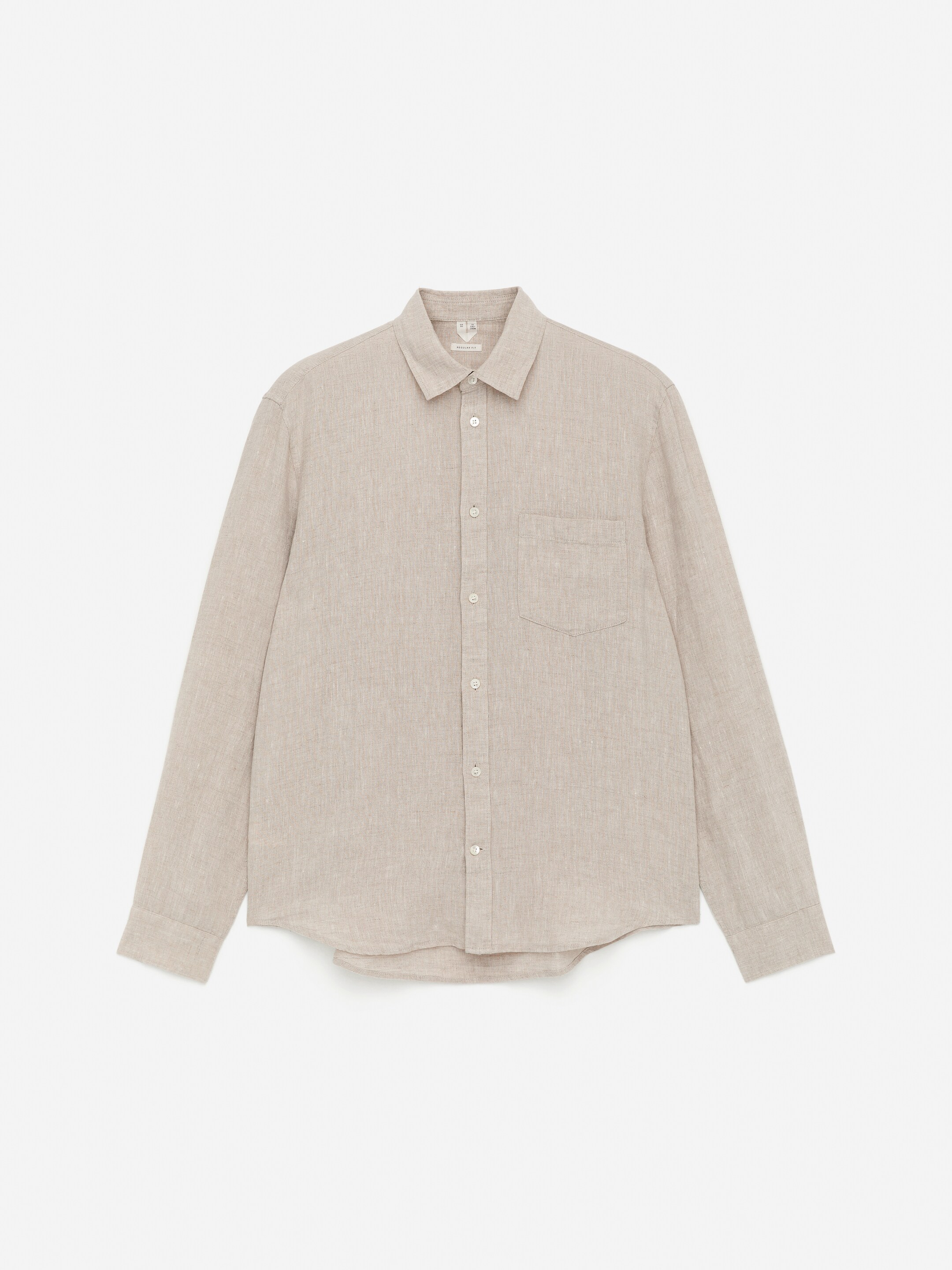 Regular-Fit Linen Shirt - Beige - Regular fit - Men - StillMedia/DescriptiveStillLife - 15