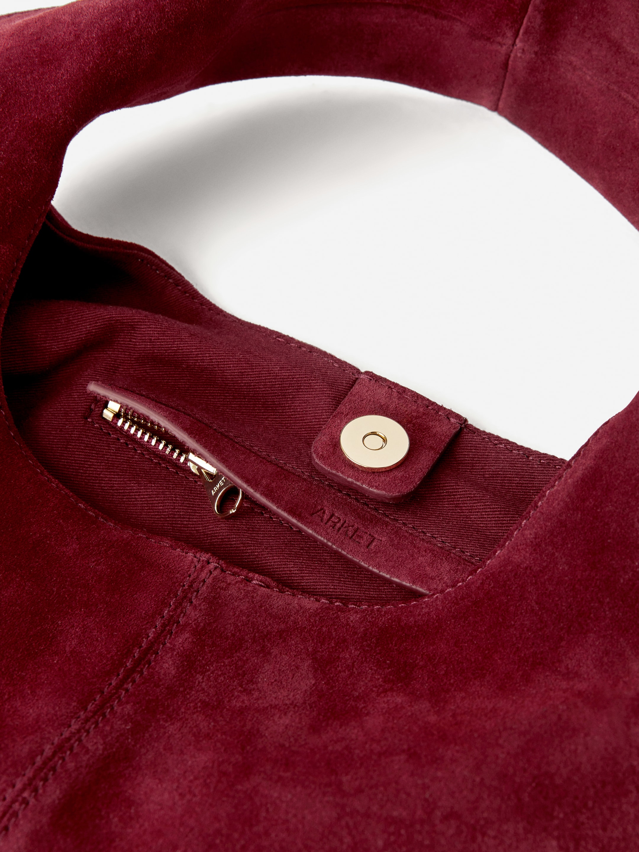 Agrandir l'image: Sac souple en daim - Rouille - FEMME | H&M FR 6