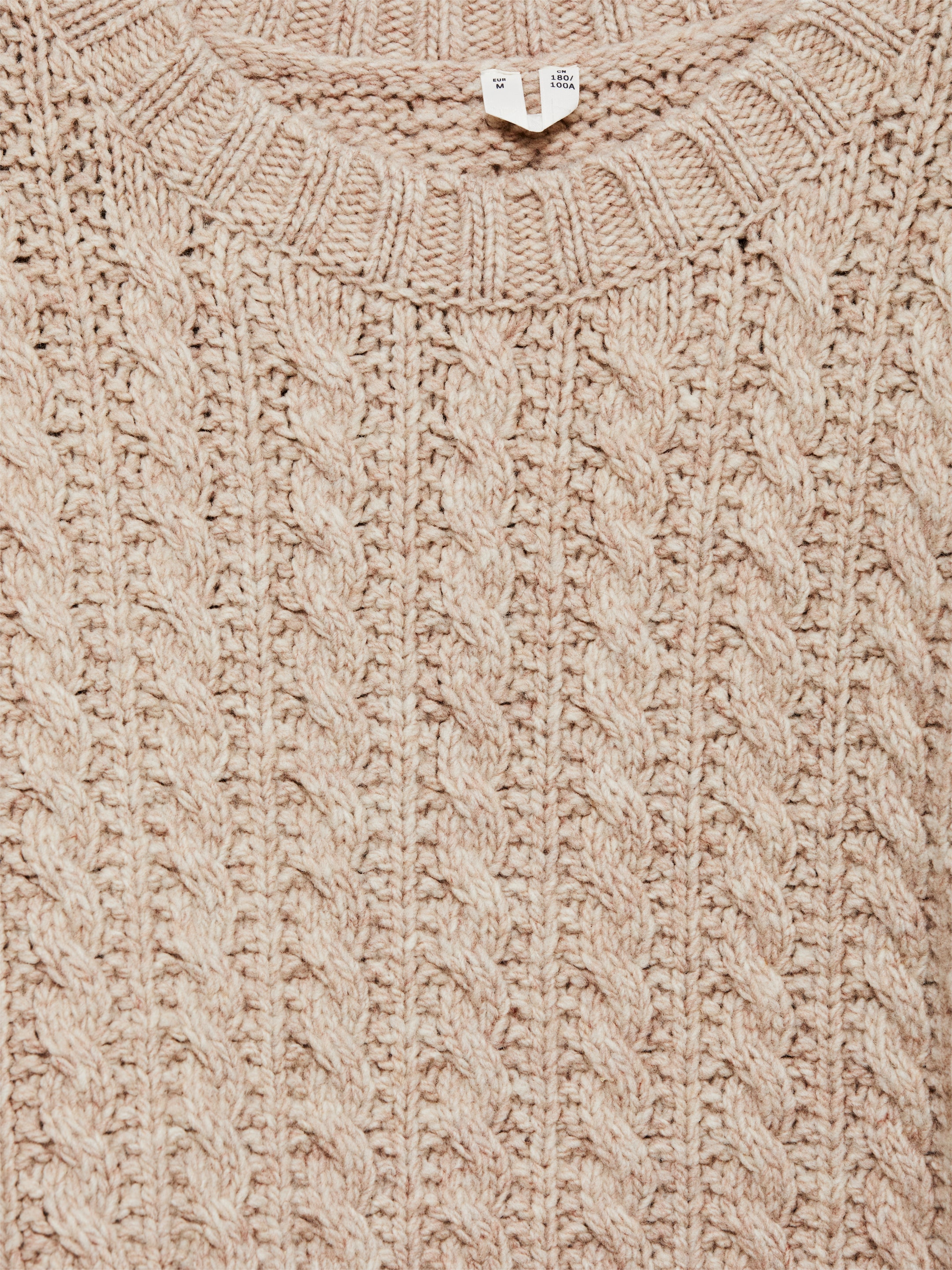 Relaxed Cable-Knit Jumper - Beige - Relaxed fit - men - StillMedia/DescriptiveDetail - 2