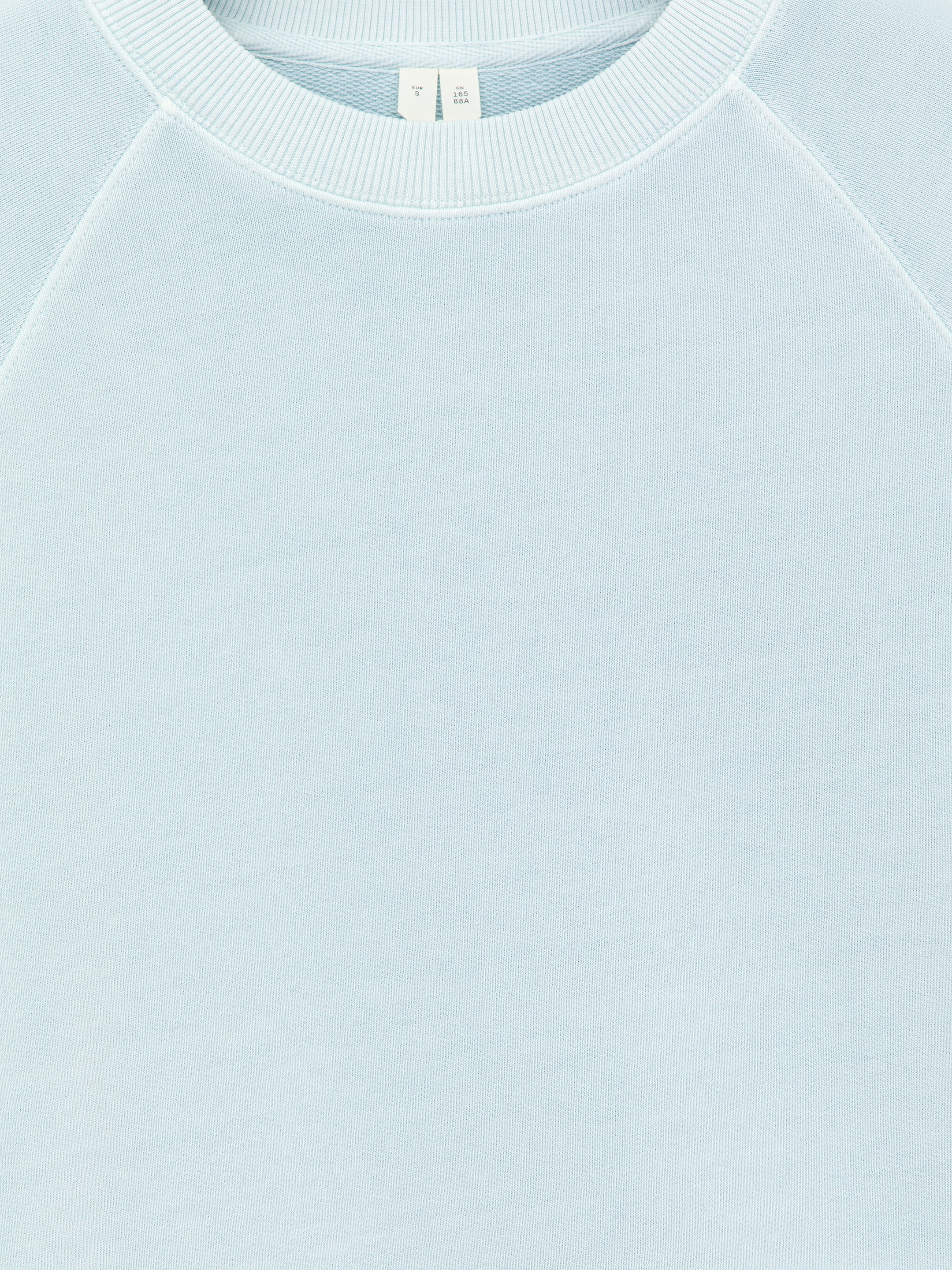 Terry Sweatshirt - Light Turquoise - Regular fit - Women - StillMedia/DescriptiveDetail - 1